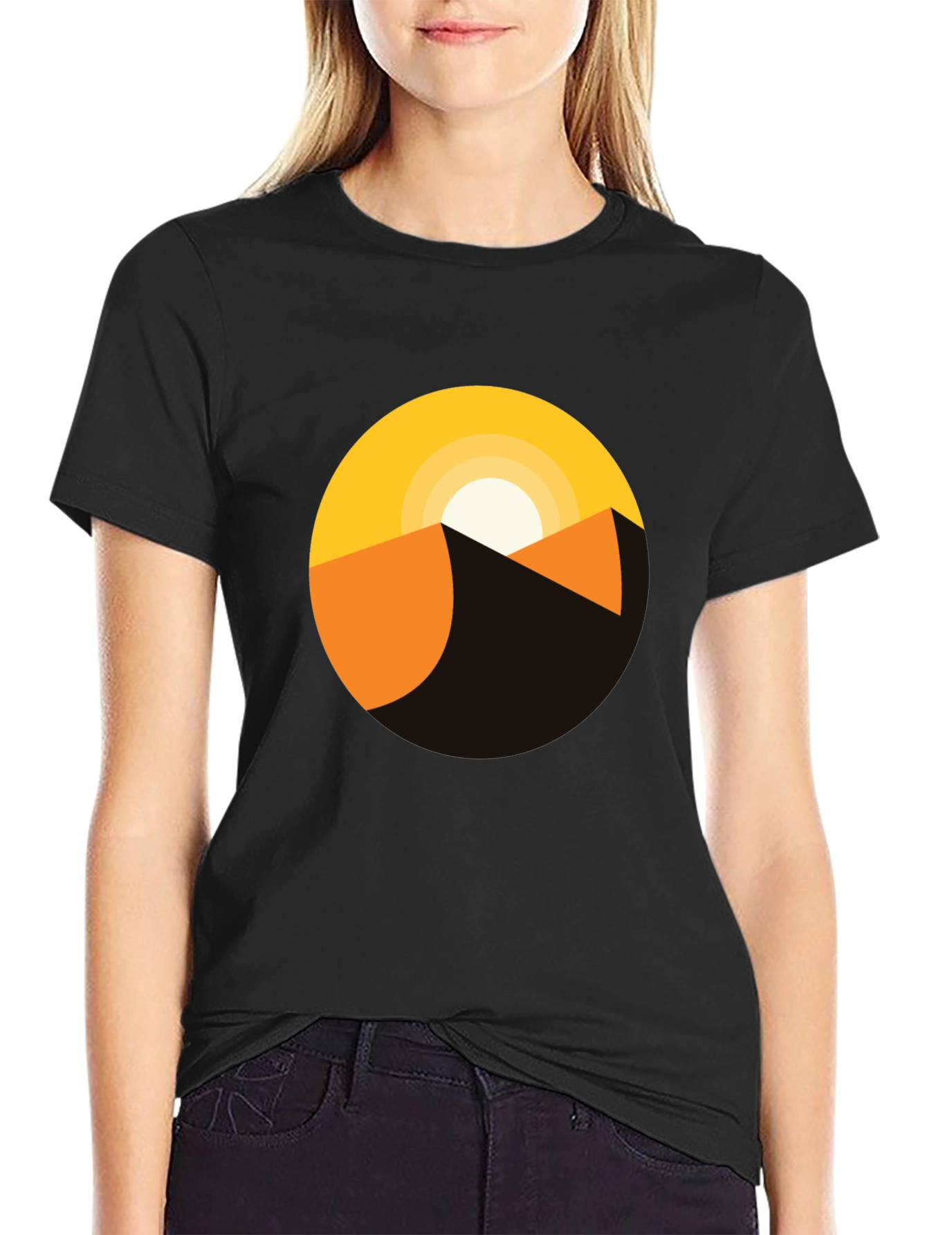 Minimalist Desert Sun T-Shirt