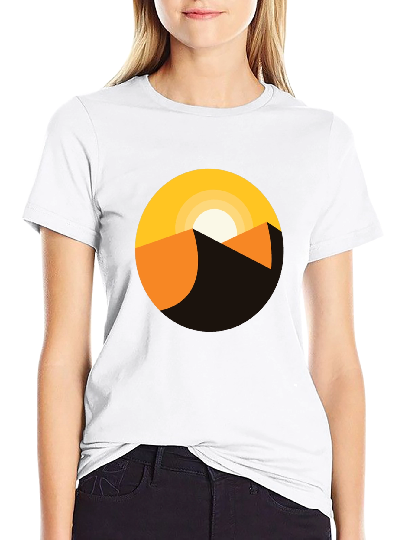Minimalist Desert Sun T-Shirt