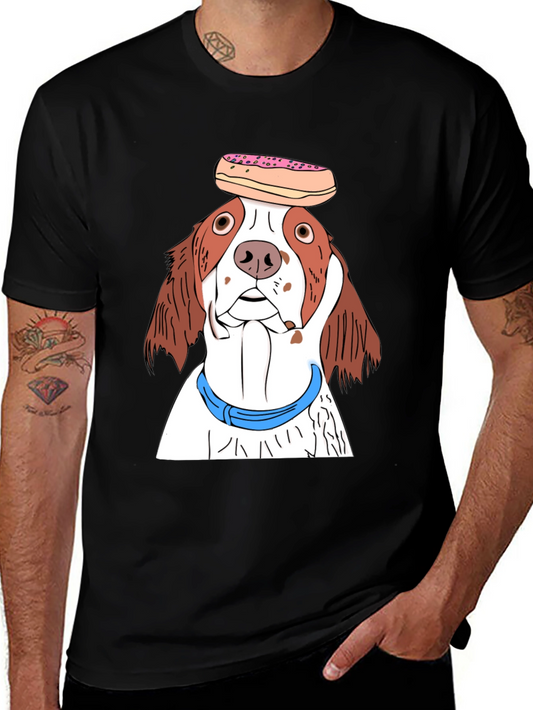 Dog with Donut T-Shirt