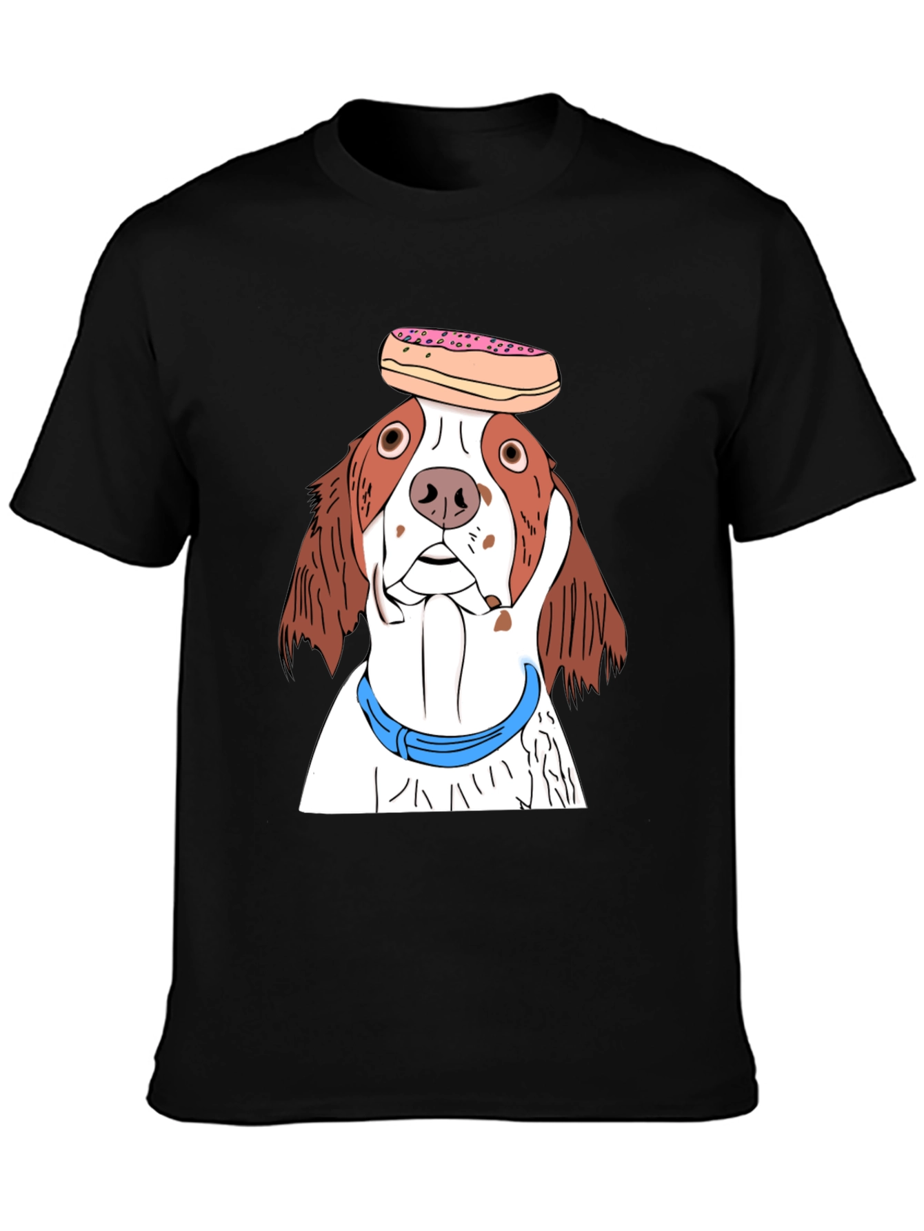 Dog with Donut T-Shirt
