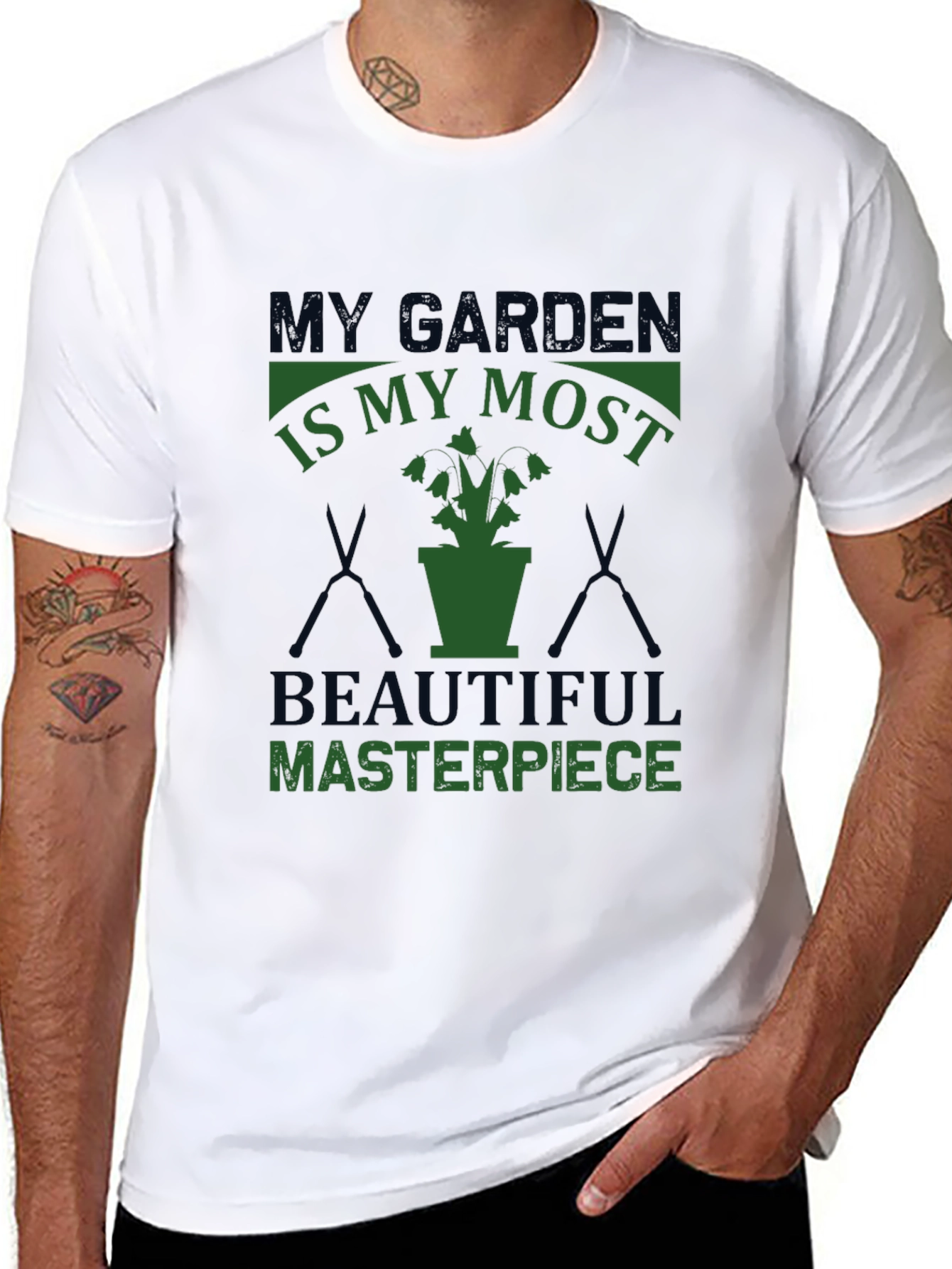 Gardener T-Shirt: My Garden My Masterpiece