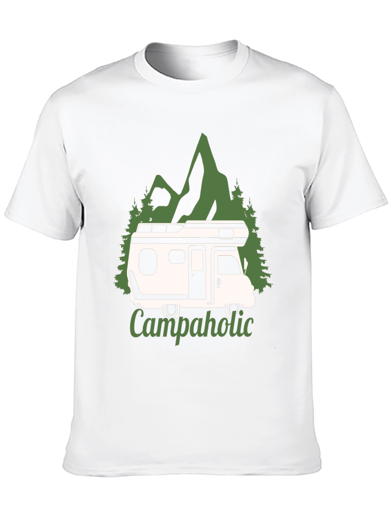 Campaholic T-Shirt - Camping RV Graphic Tee