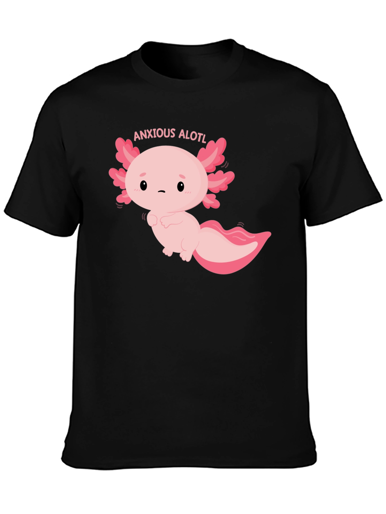 Anxious Axolotl Graphic Tee