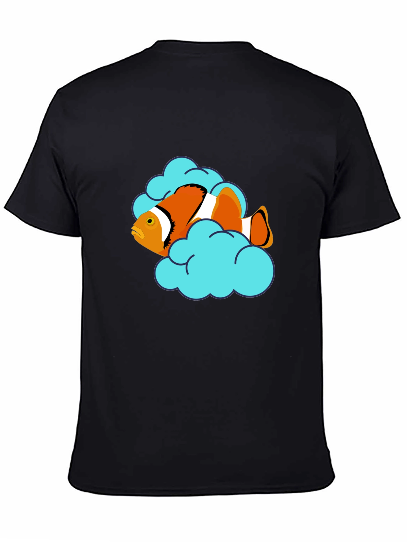 Clownfish Cloud T-Shirt - Unique Graphic Tee