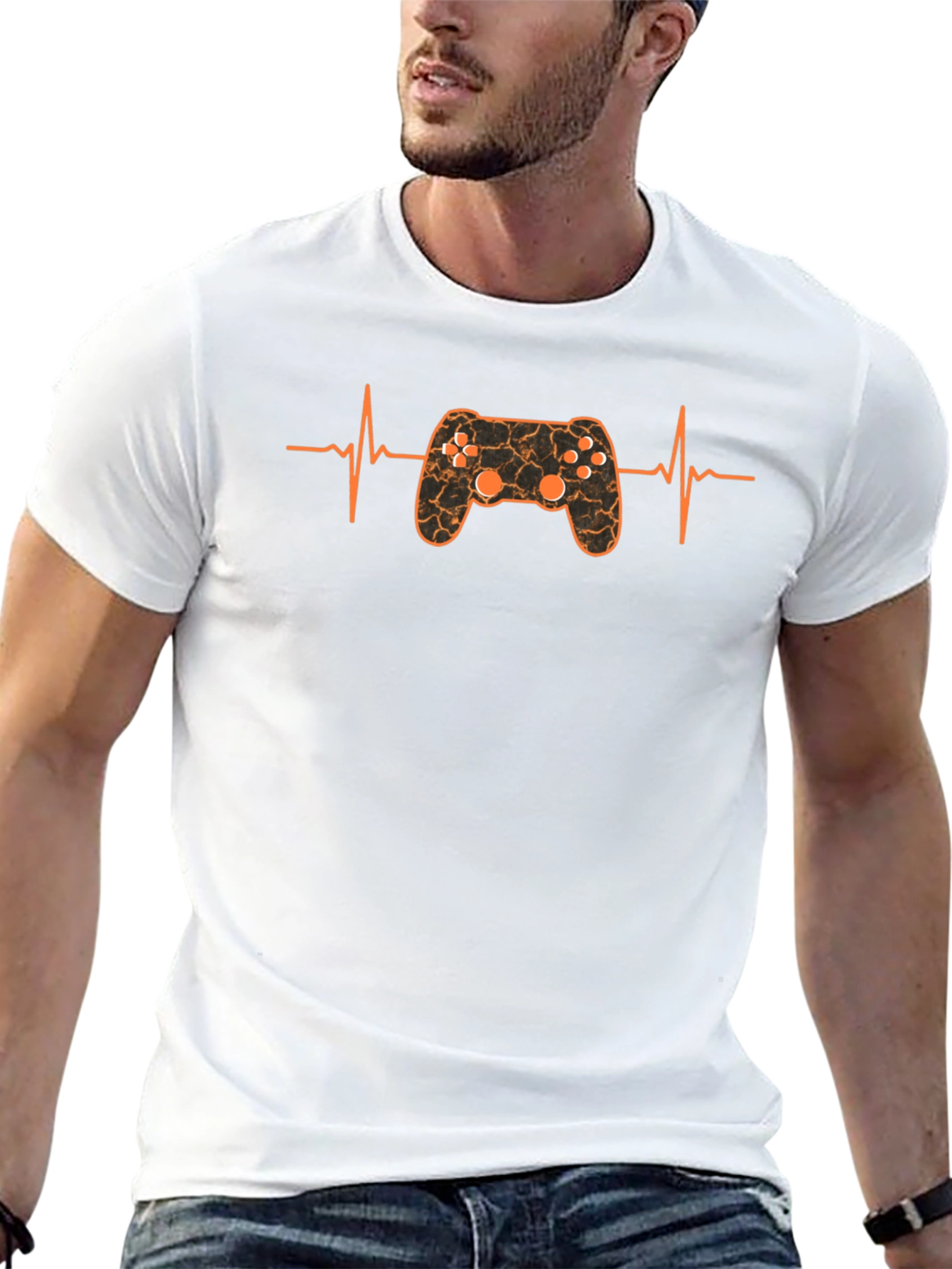 Gamer Heartbeat Graphic Tee