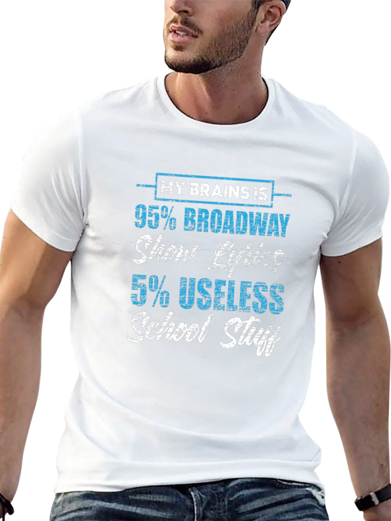Broadway Lover T-Shirt - Musical Theatre Fan Tee