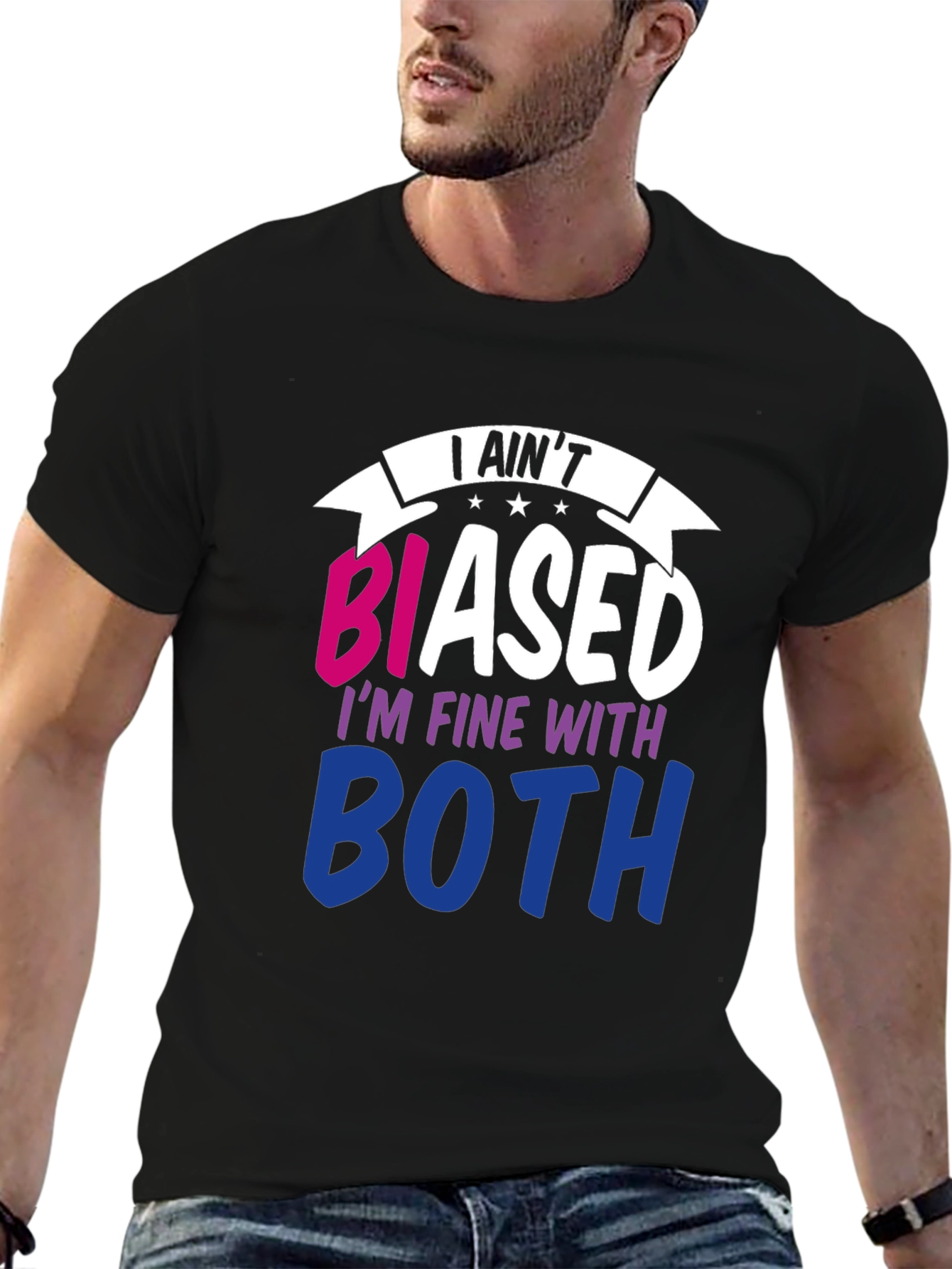I Aint Biased T-Shirt - Pride Apparel