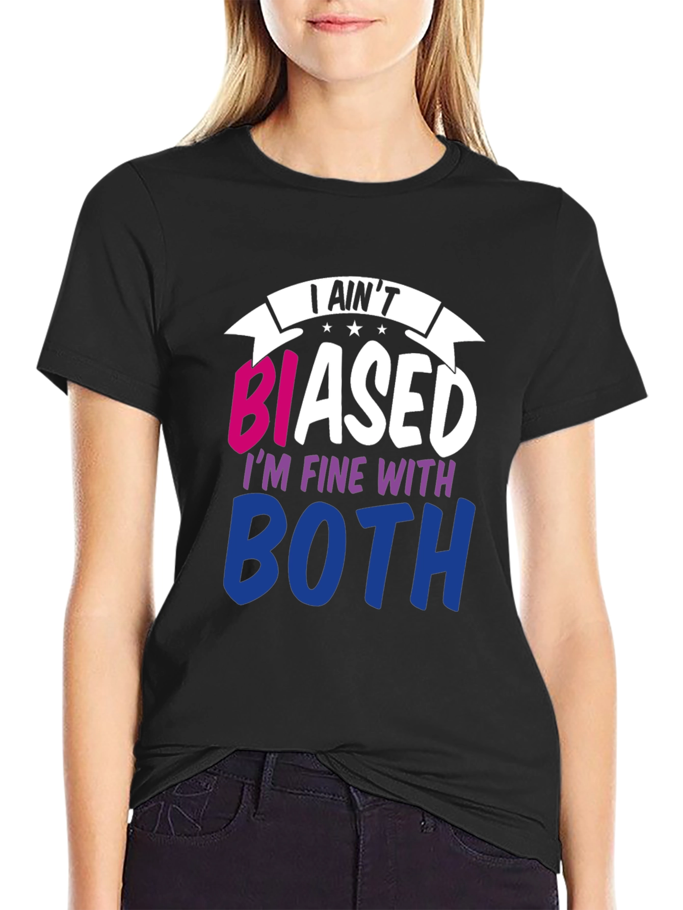 I Aint Biased T-Shirt - Pride Apparel