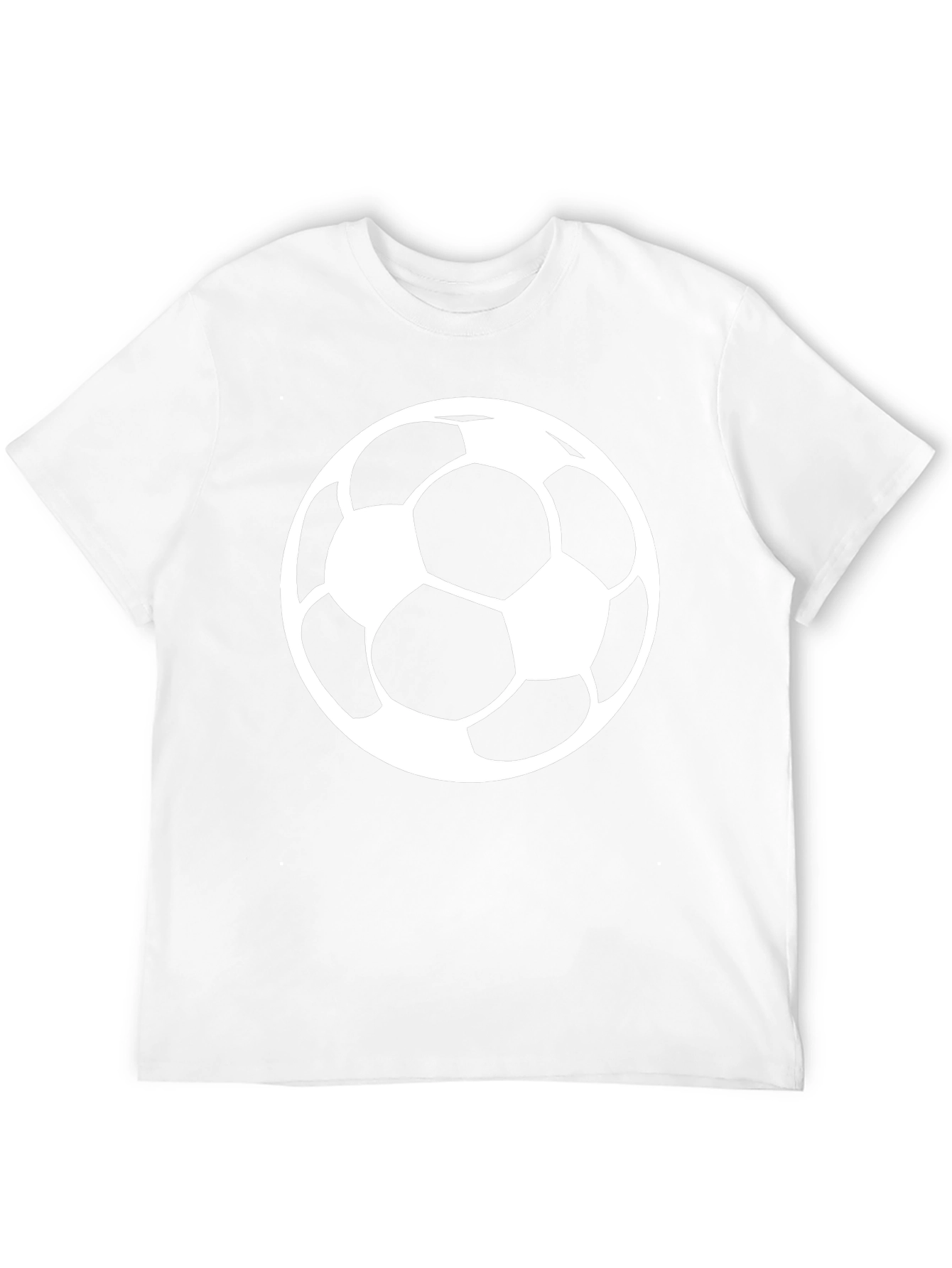 Soccer Ball Graphic T-Shirt - Classic Black Tee