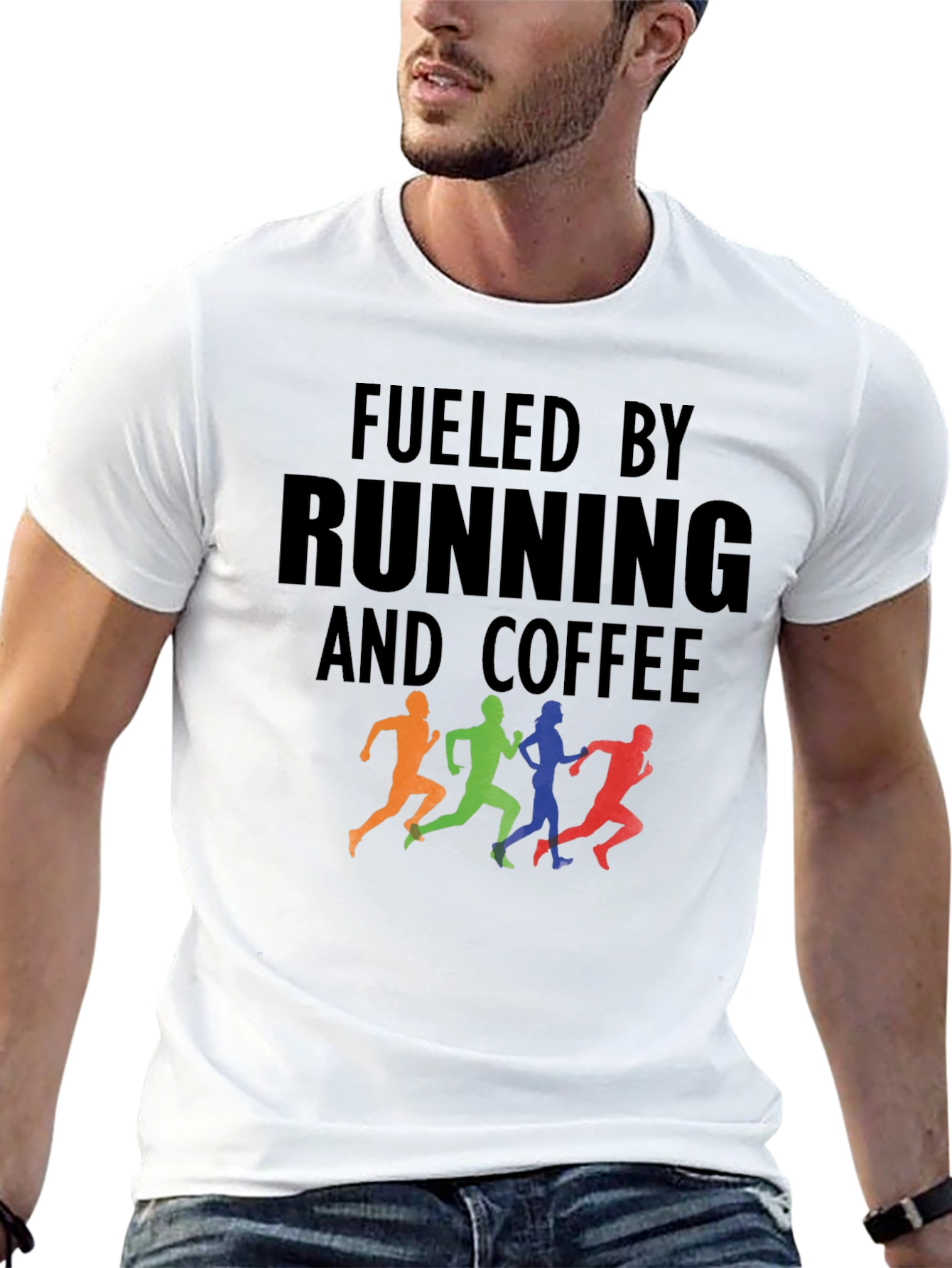 Fueled by Running and Coffee T-Shirt