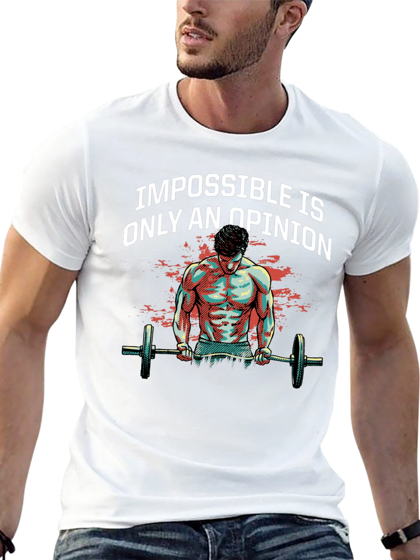 Impossible is Only an Opinion Graphic T-Shirt