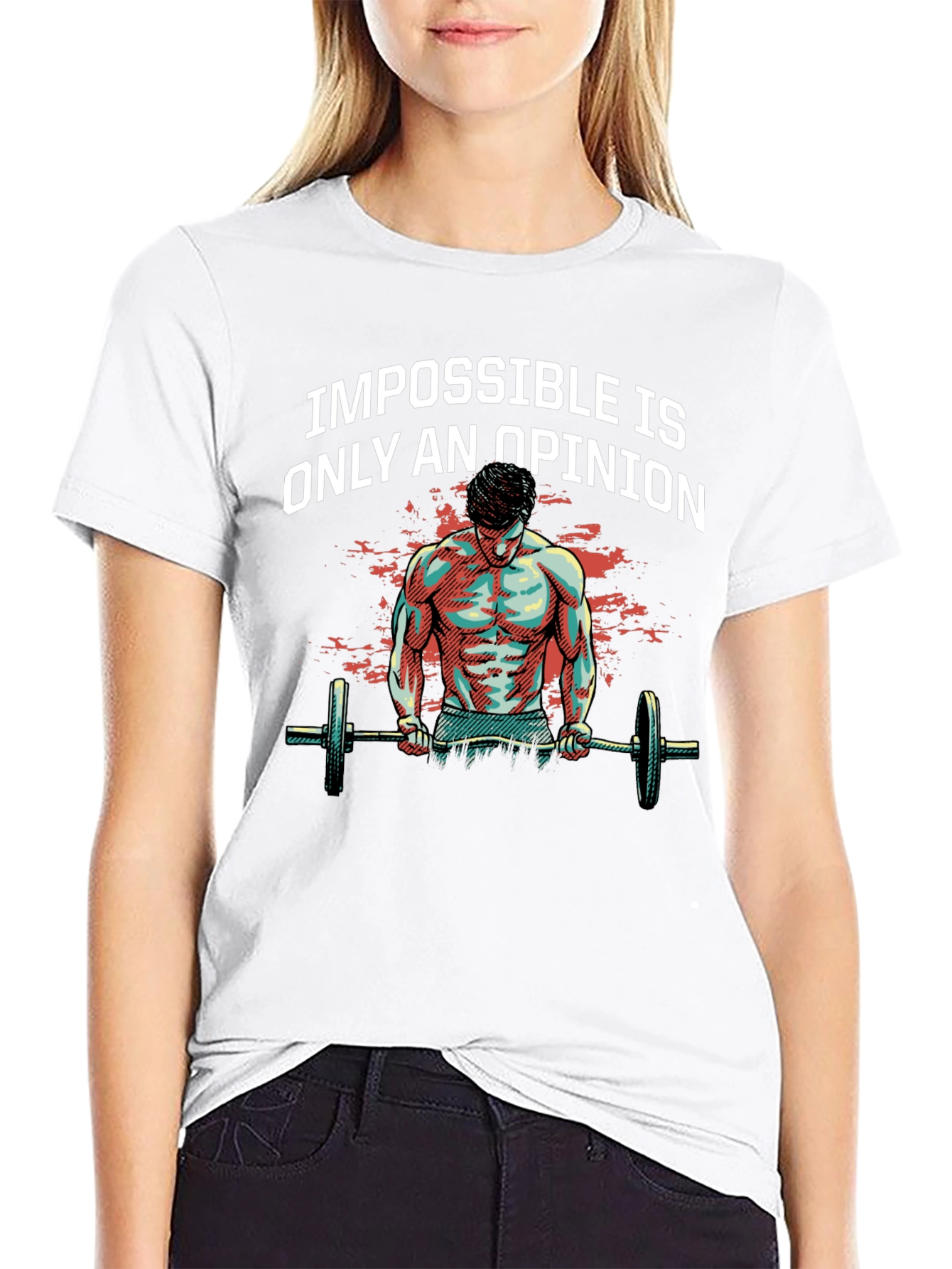 Impossible is Only an Opinion Graphic T-Shirt