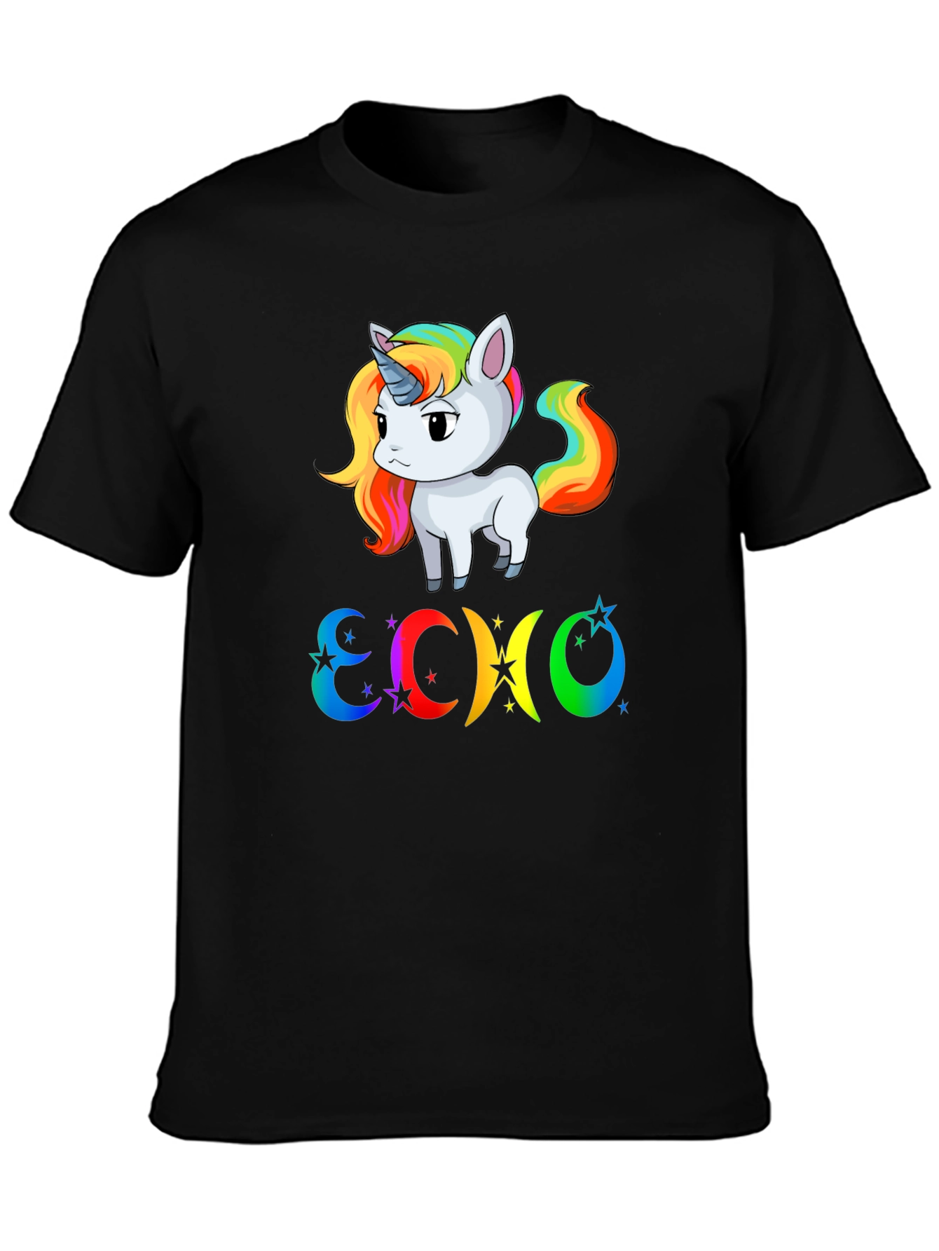 Rainbow Unicorn ECHO T-Shirt