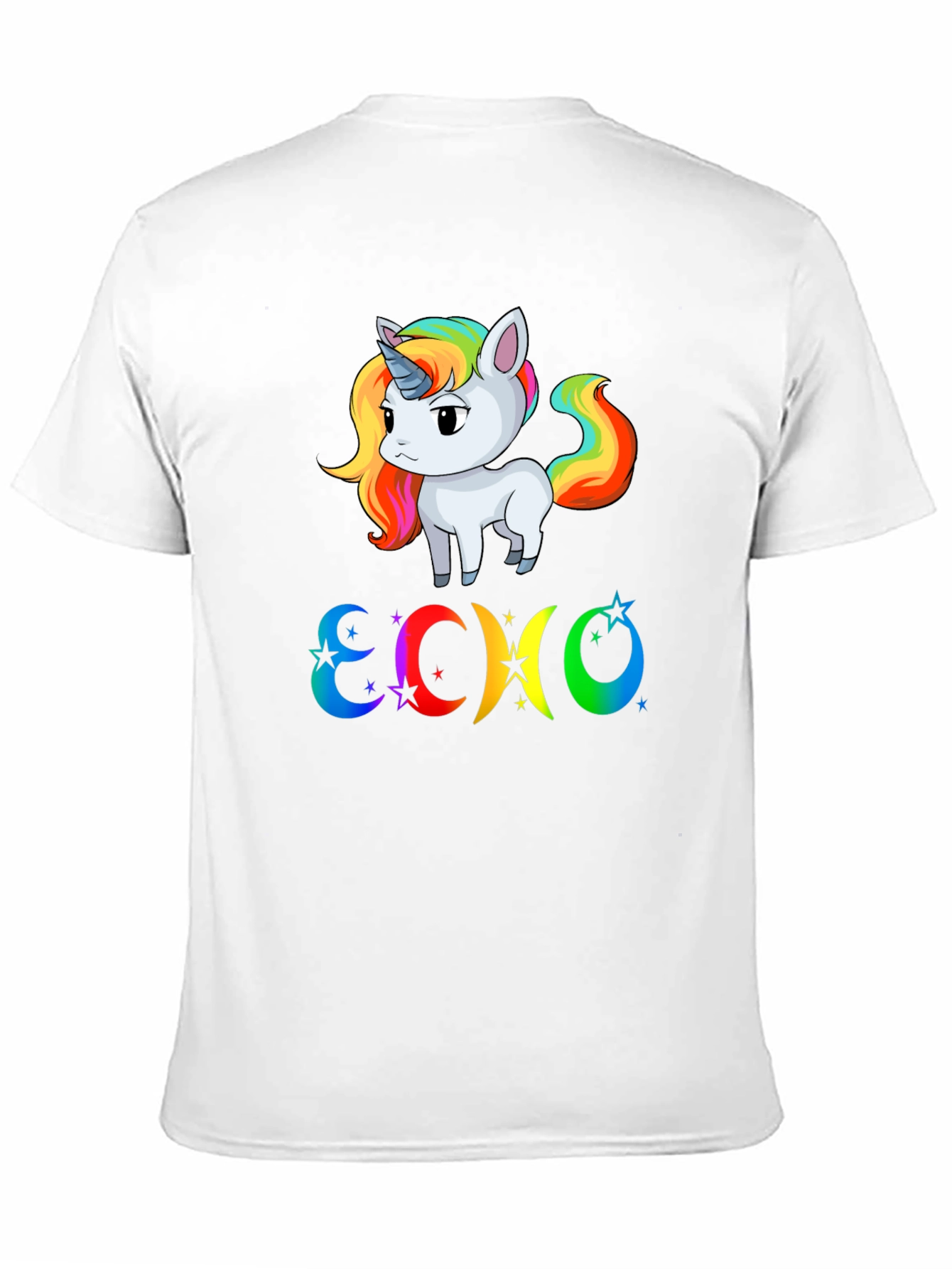 Rainbow Unicorn ECHO T-Shirt