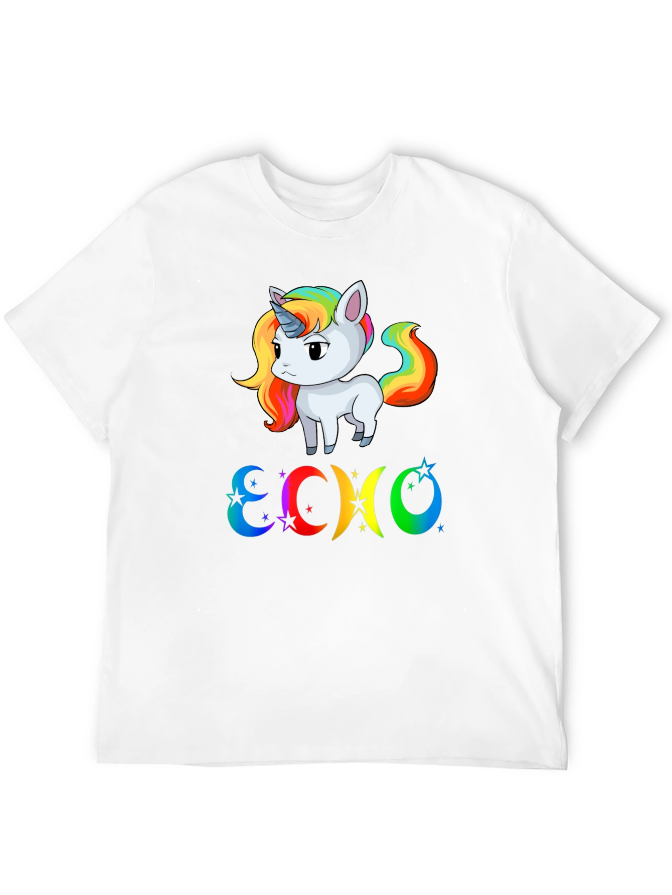Rainbow Unicorn ECHO T-Shirt