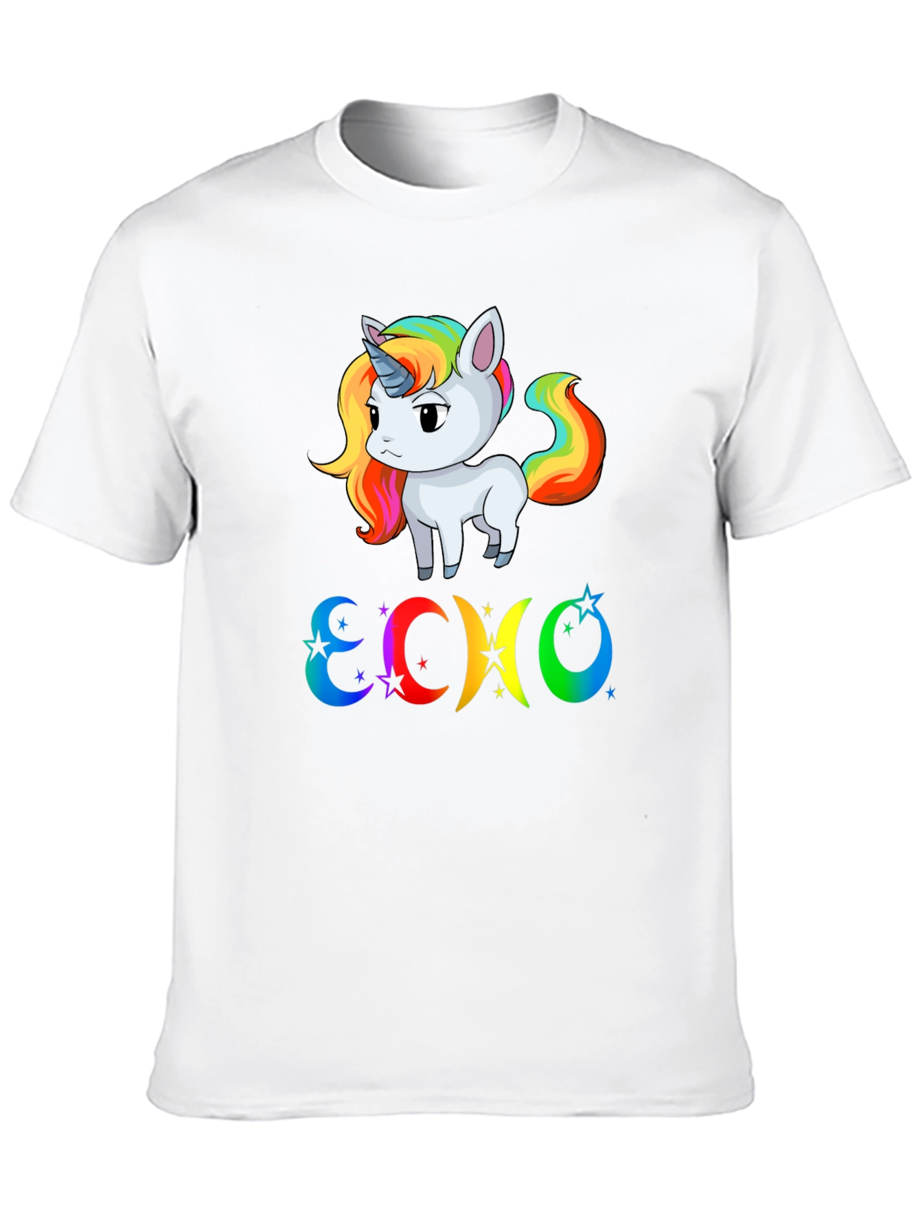 Rainbow Unicorn ECHO T-Shirt