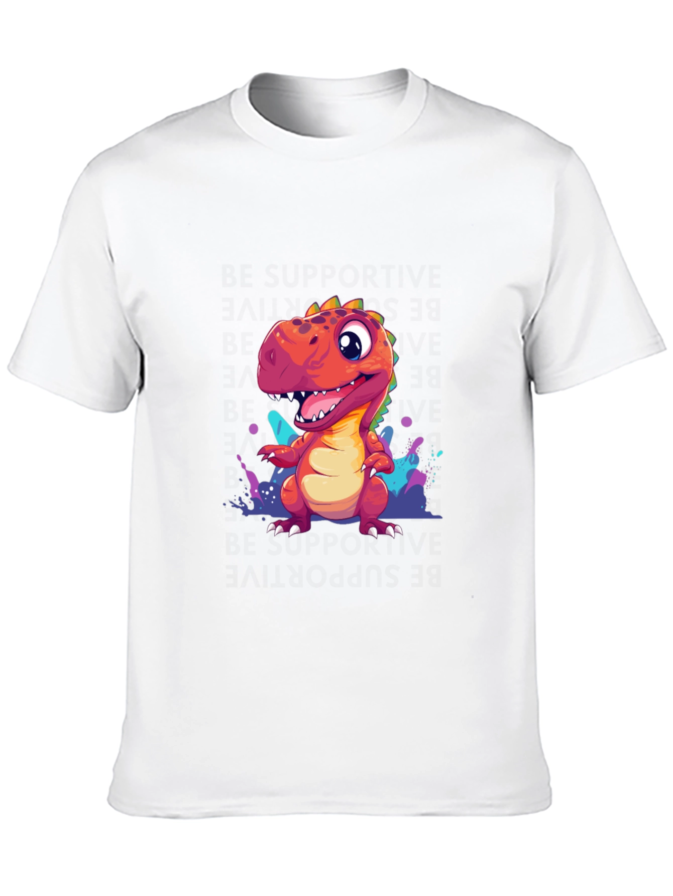 Dino T-Shirt - Fun Cartoon Design
