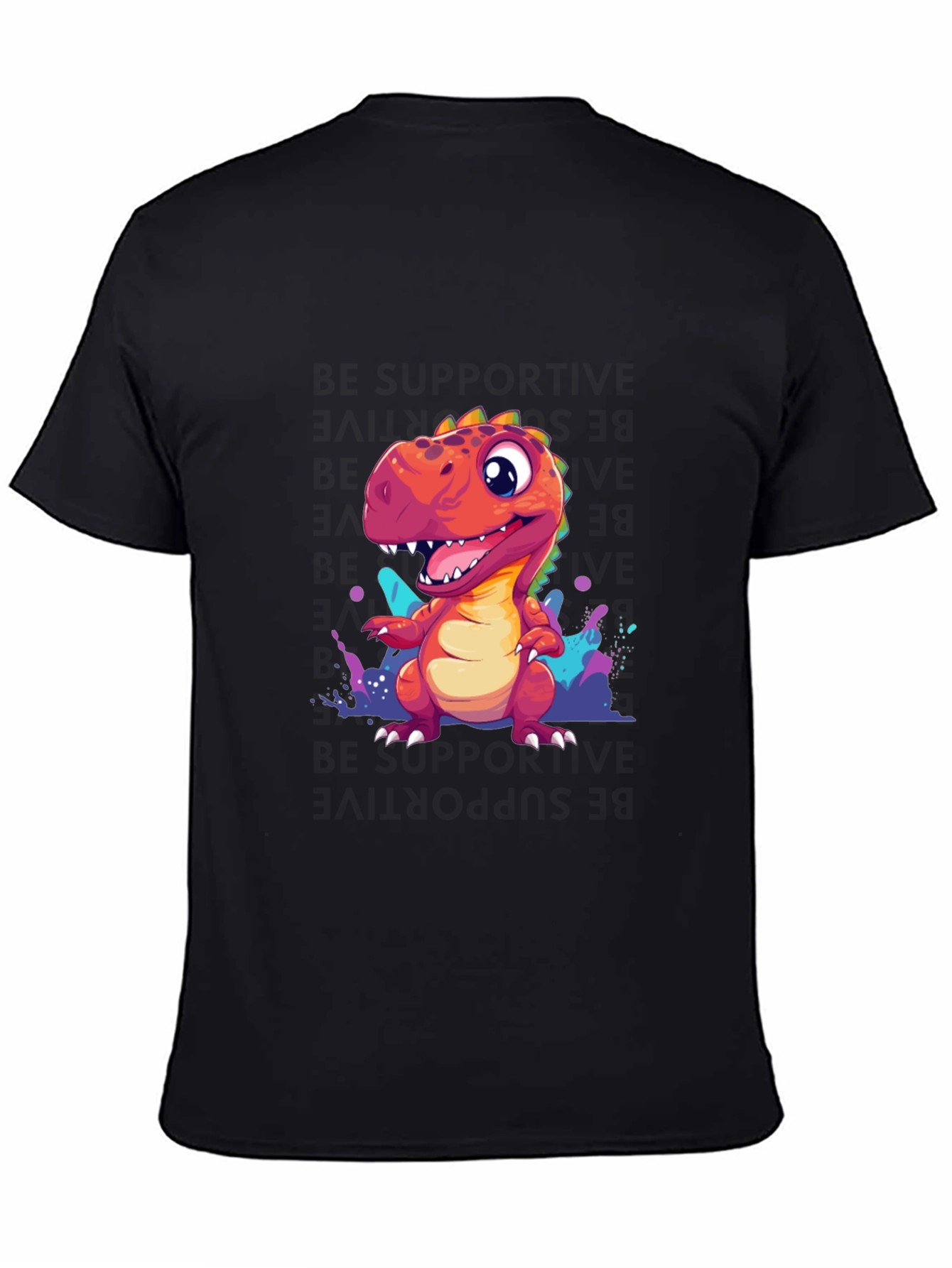 Dino T-Shirt - Fun Cartoon Design