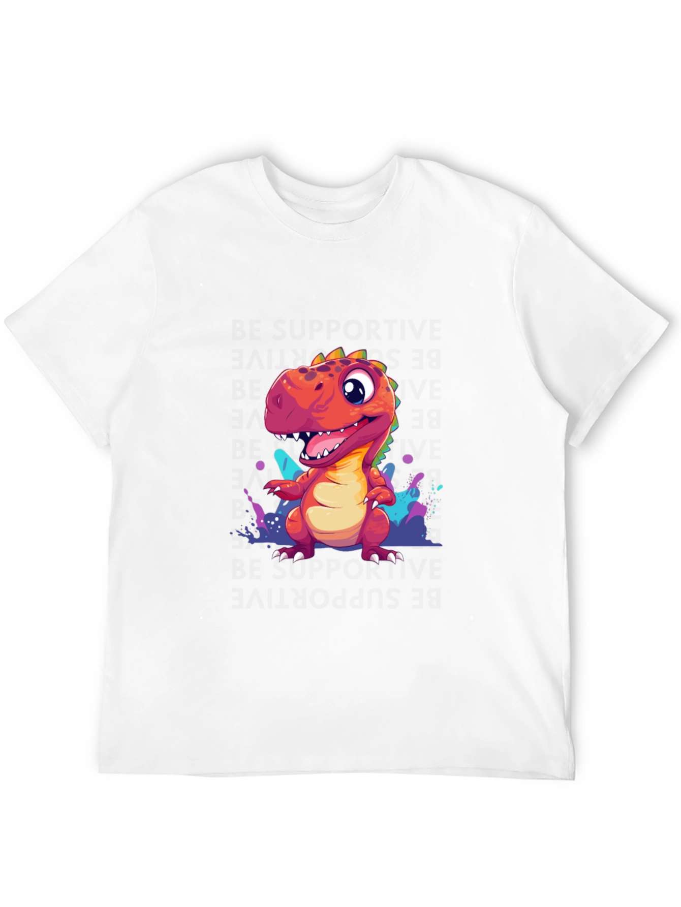 Dino T-Shirt - Fun Cartoon Design