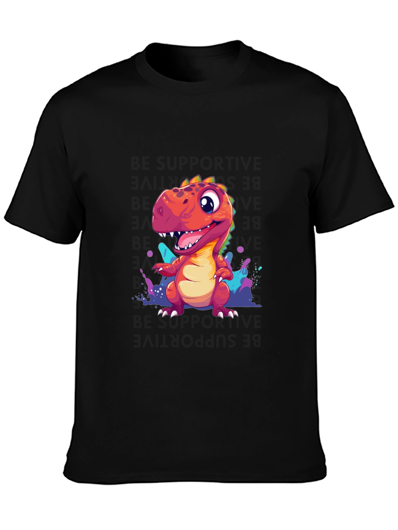 Dino T-Shirt - Fun Cartoon Design