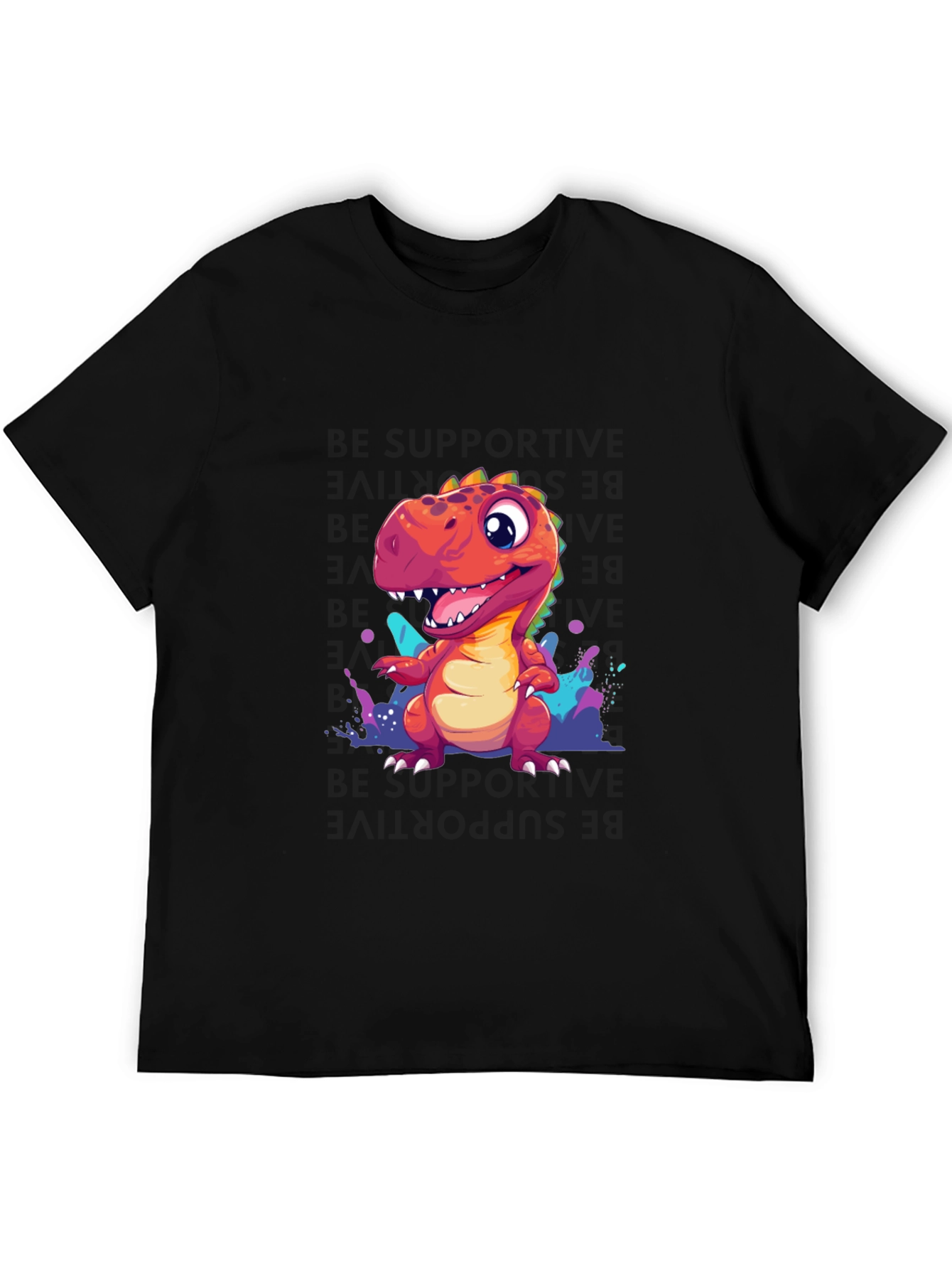 Dino T-Shirt - Fun Cartoon Design