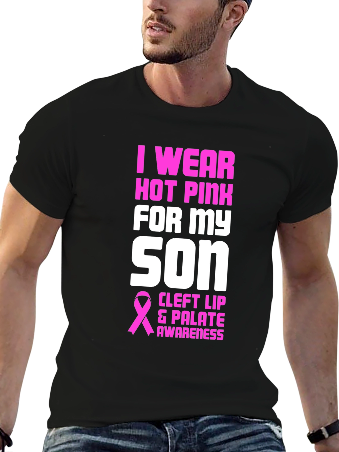 I Wear Hot Pink For My Son T-Shirt