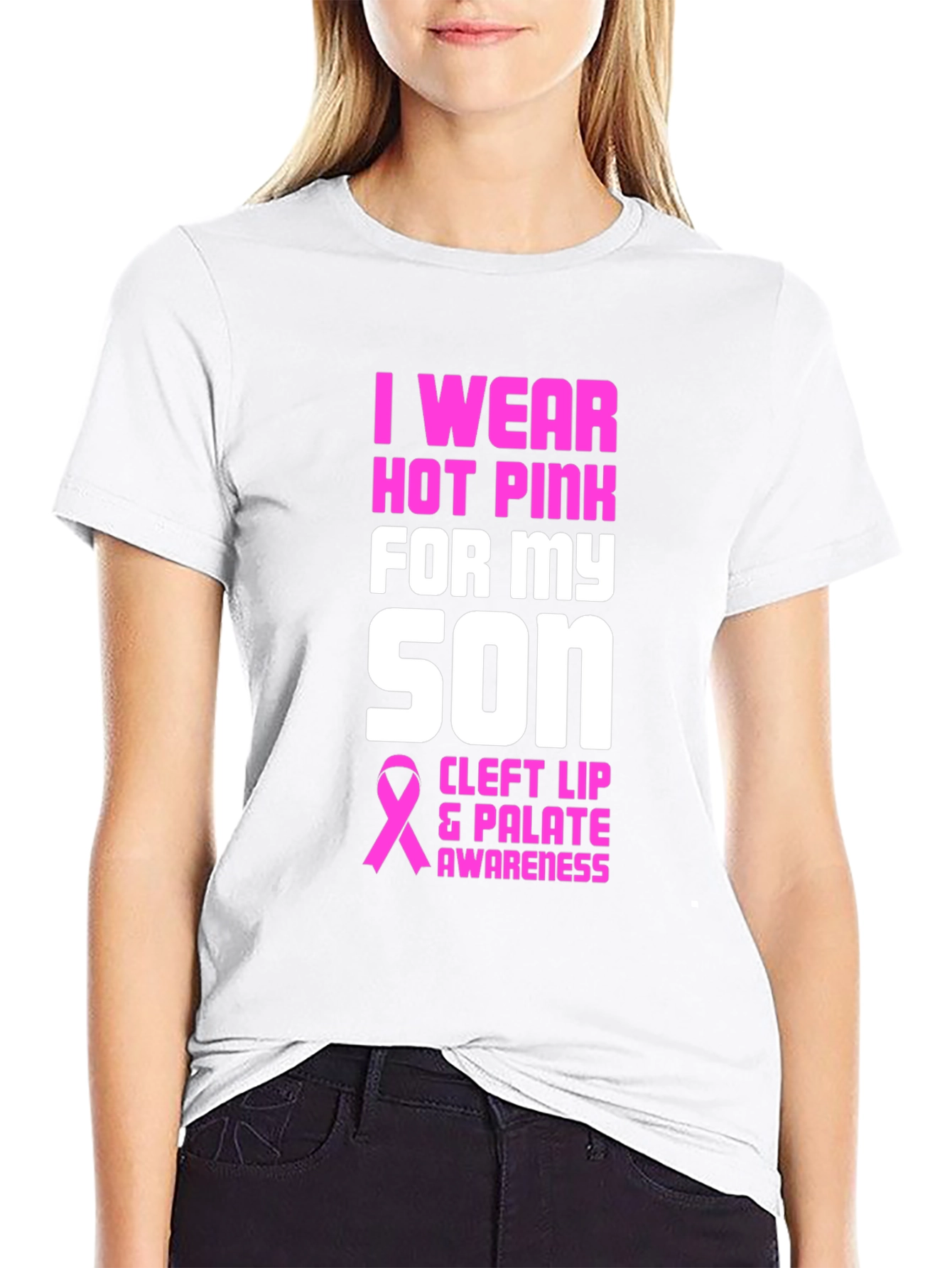 I Wear Hot Pink For My Son T-Shirt