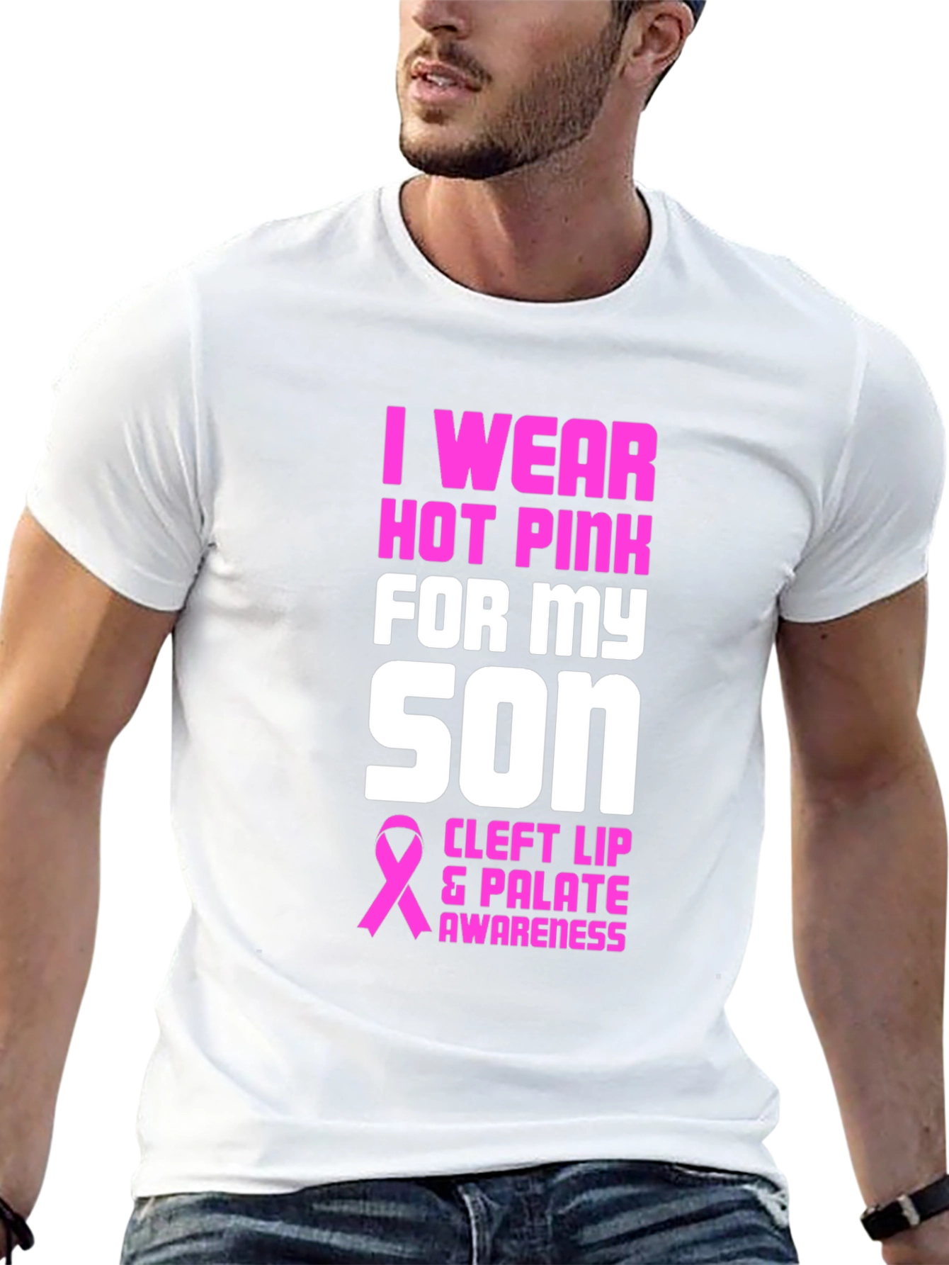 I Wear Hot Pink For My Son T-Shirt