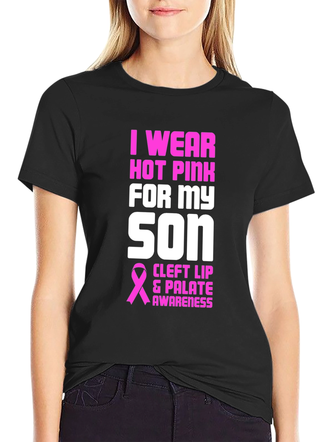 I Wear Hot Pink For My Son T-Shirt