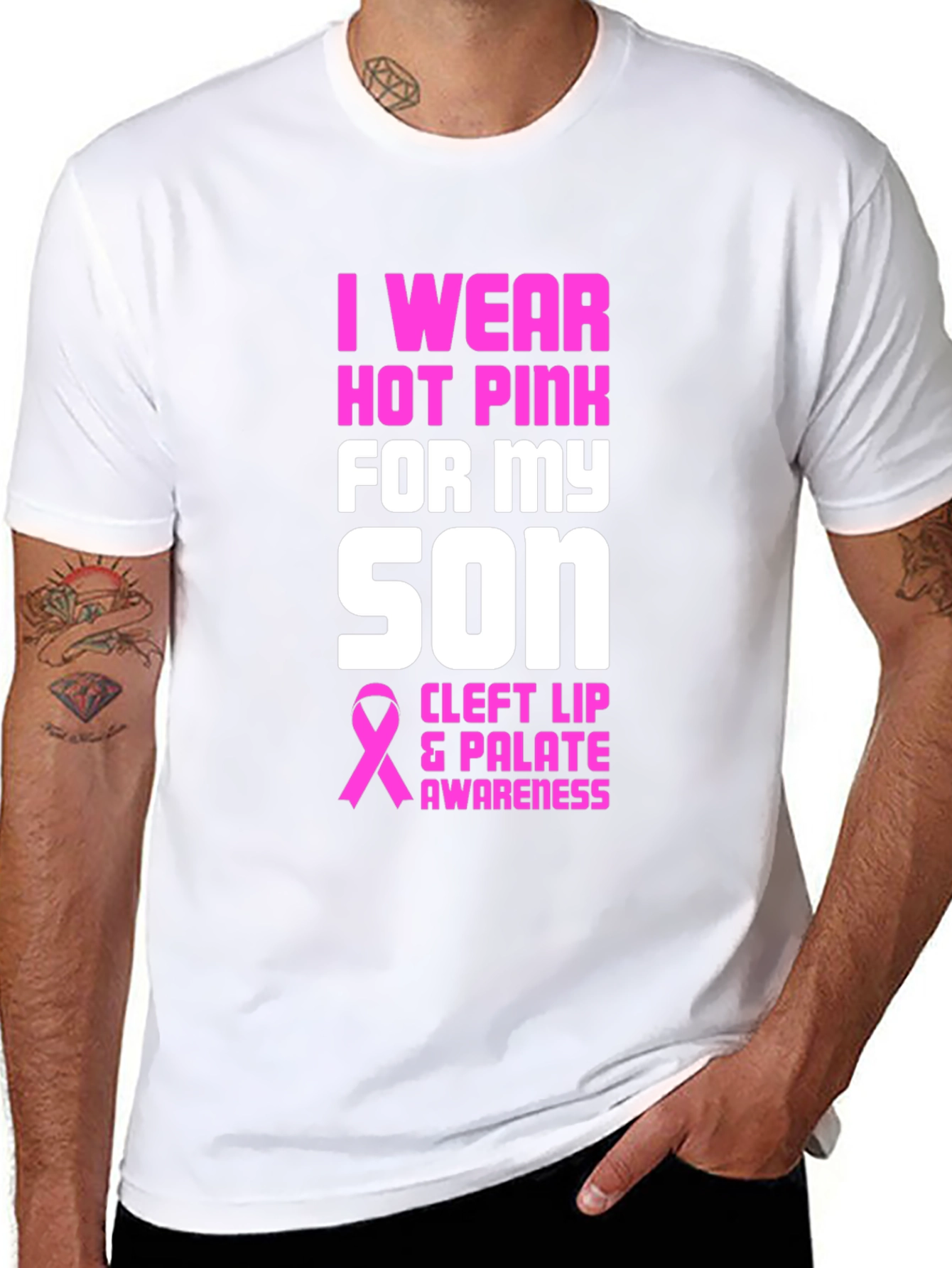 I Wear Hot Pink For My Son T-Shirt