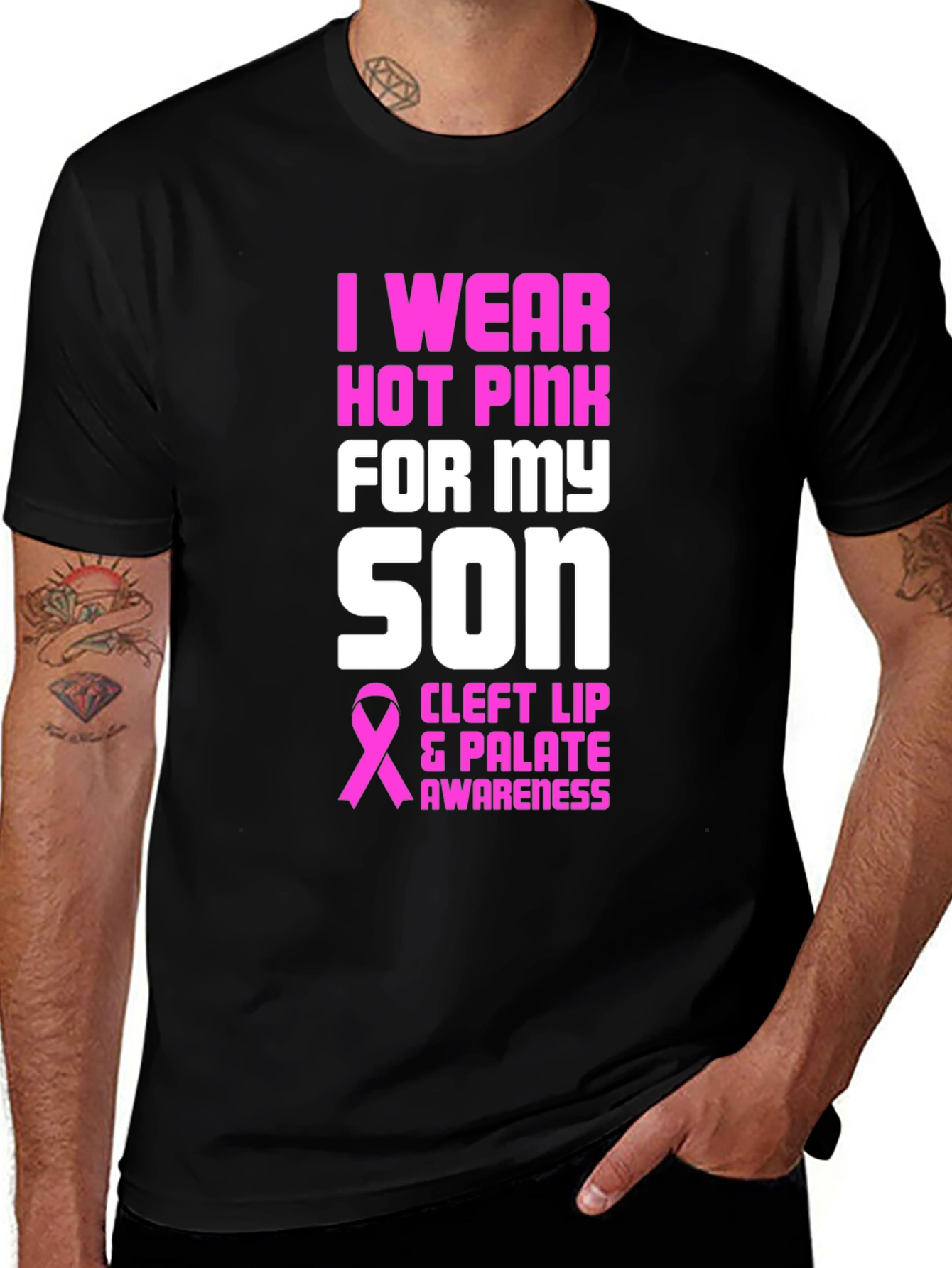 I Wear Hot Pink For My Son T-Shirt
