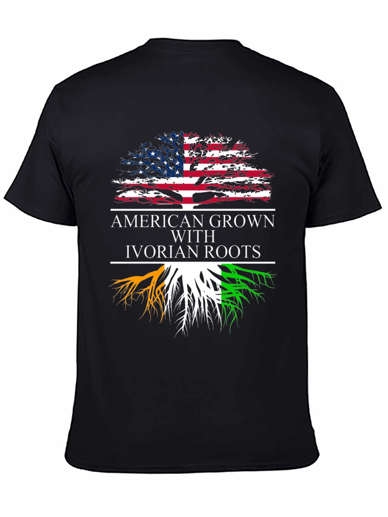 American Grown with Ivorian Roots T-Shirt