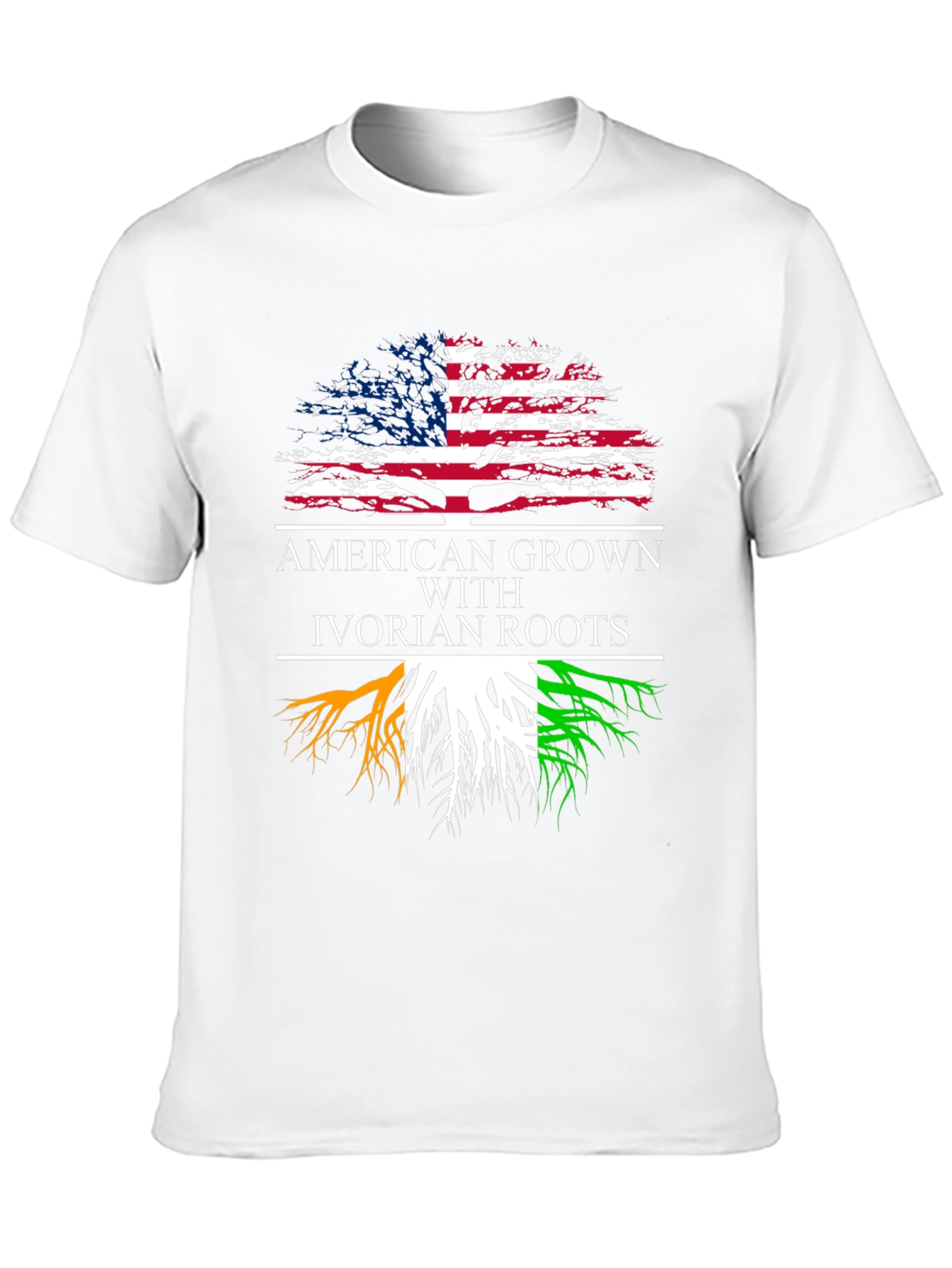 American Grown with Ivorian Roots T-Shirt