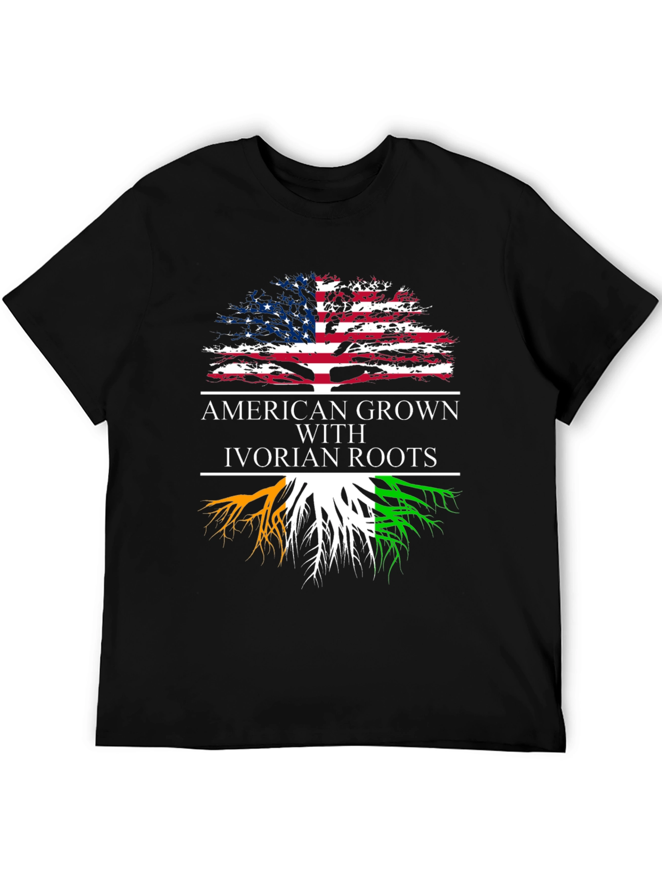 American Grown with Ivorian Roots T-Shirt