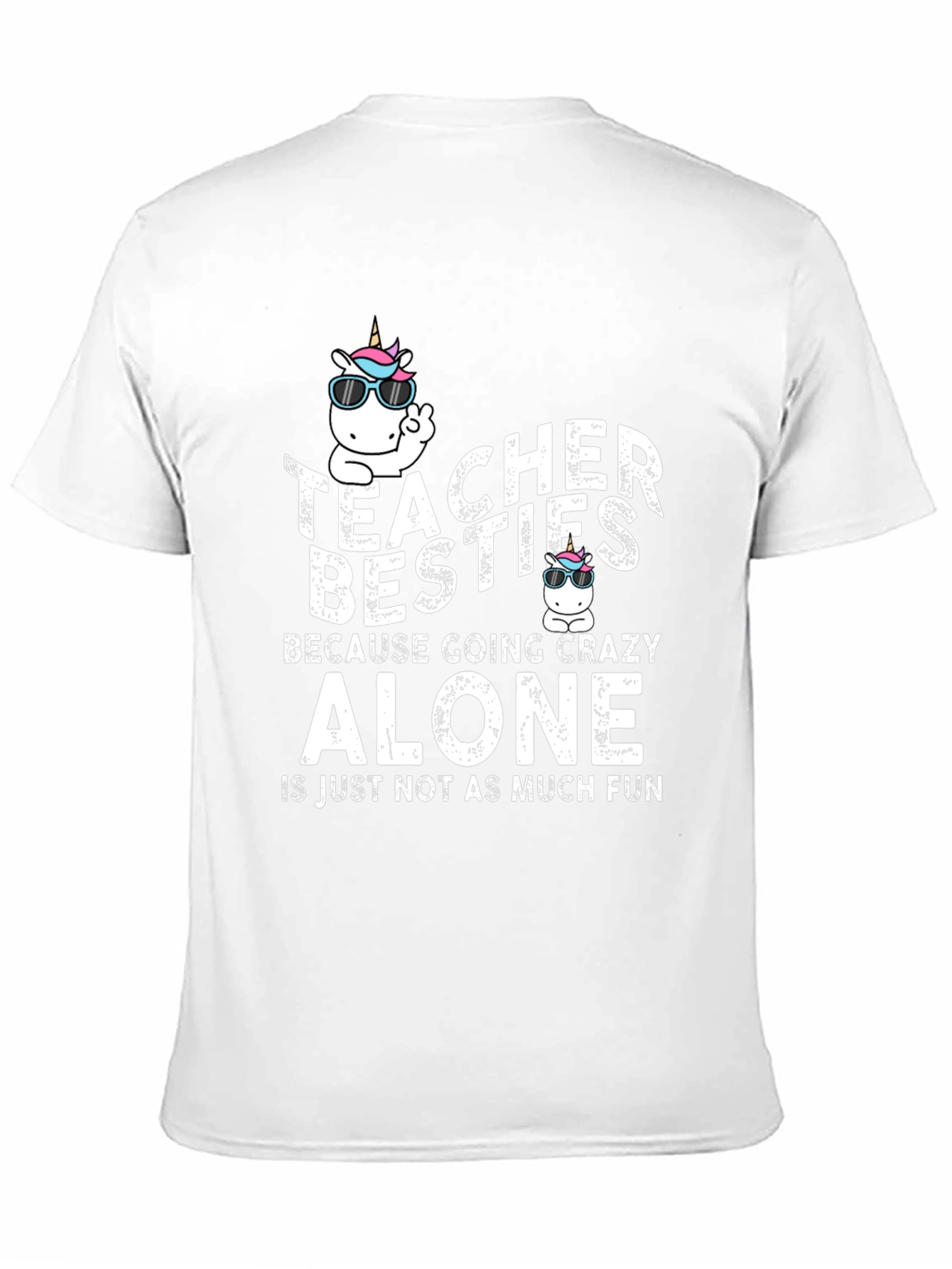 Teacher Besties Unicorn T-Shirt