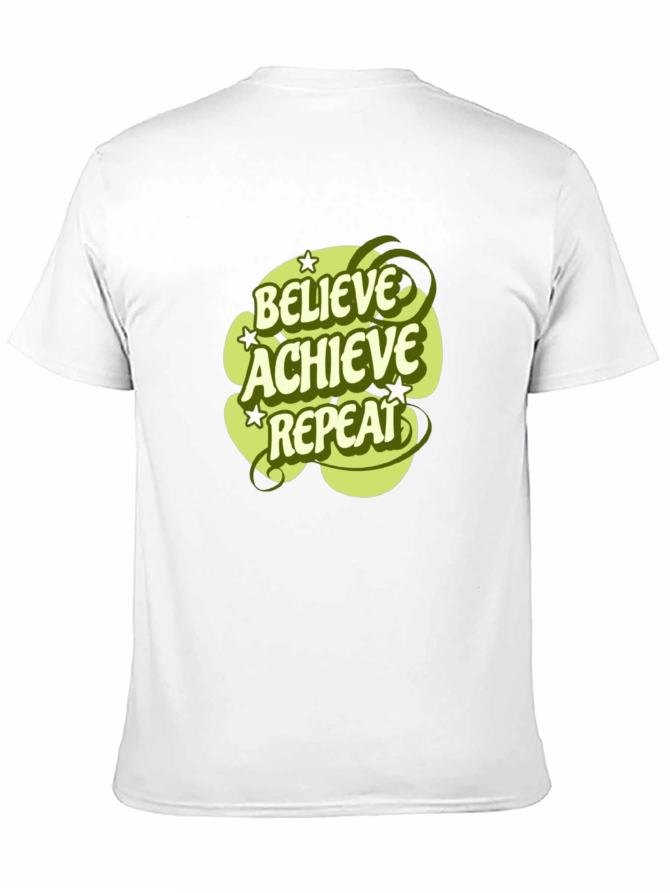 Believe Achieve Repeat Graphic T-Shirt