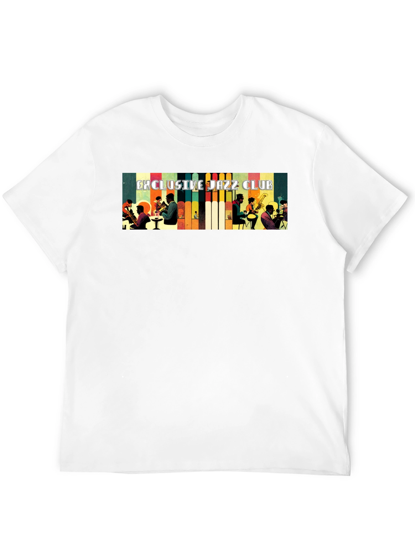 Exclusive Jazz Club Graphic Black T-Shirt