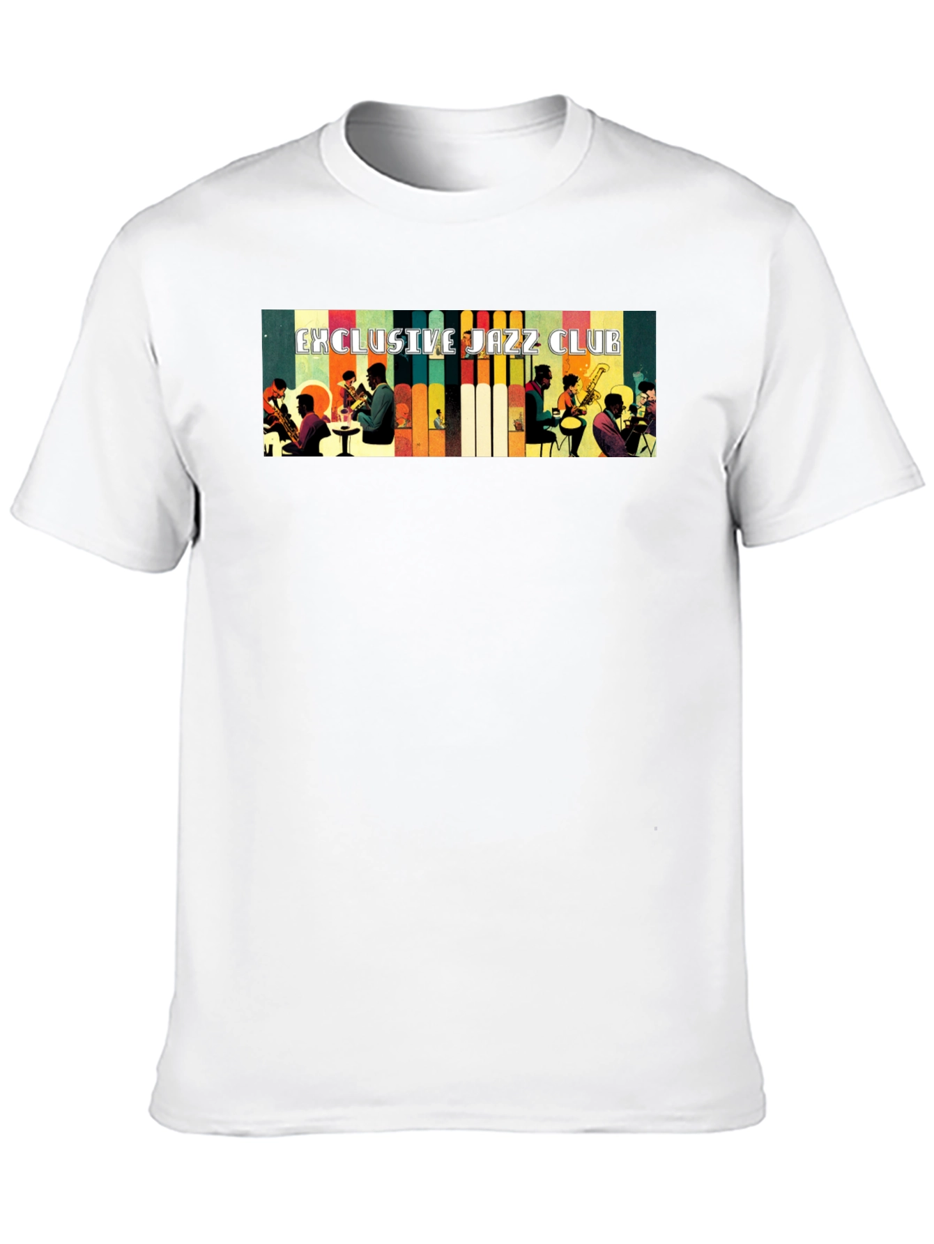 Exclusive Jazz Club Graphic Black T-Shirt