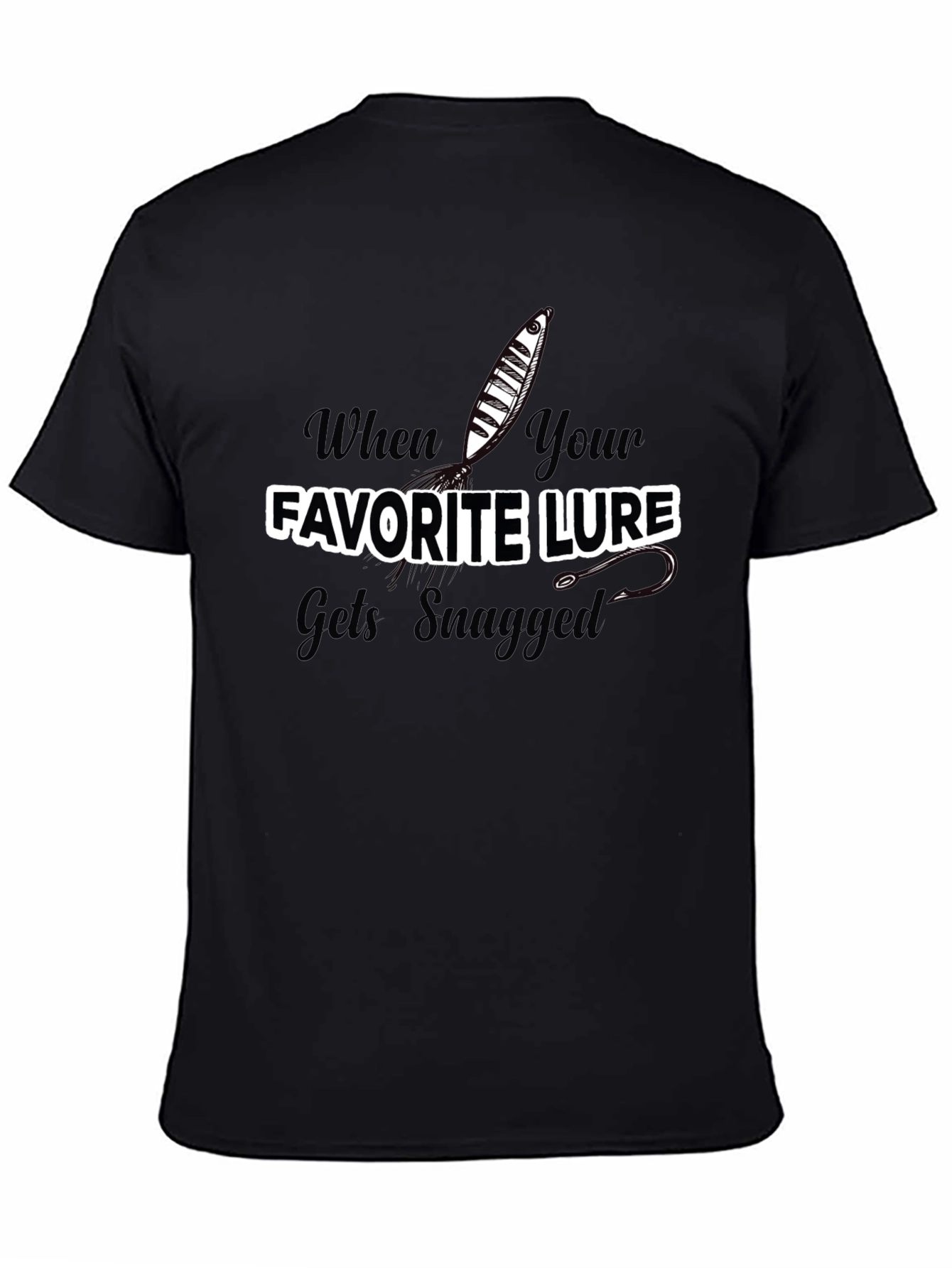 Fishing Lure Snagged T-Shirt