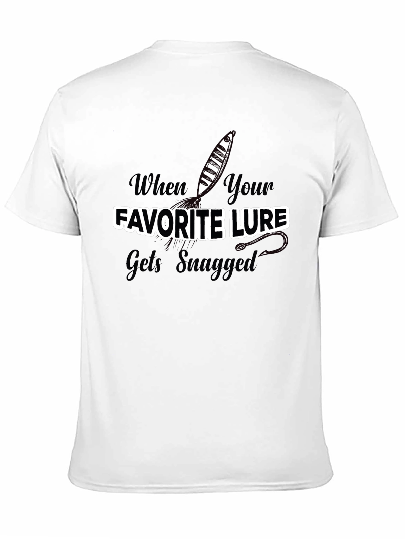 Fishing Lure Snagged T-Shirt