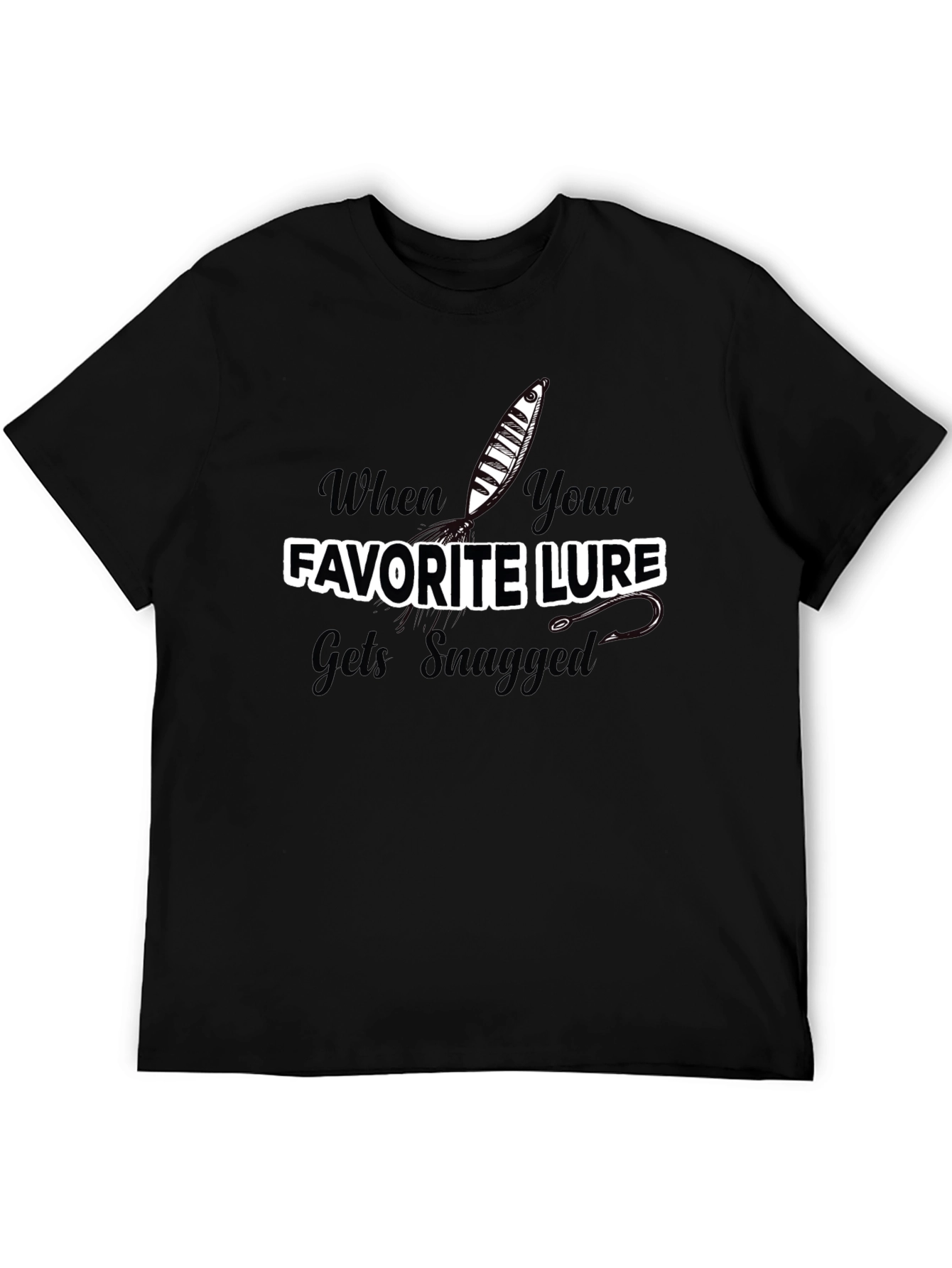 Fishing Lure Snagged T-Shirt