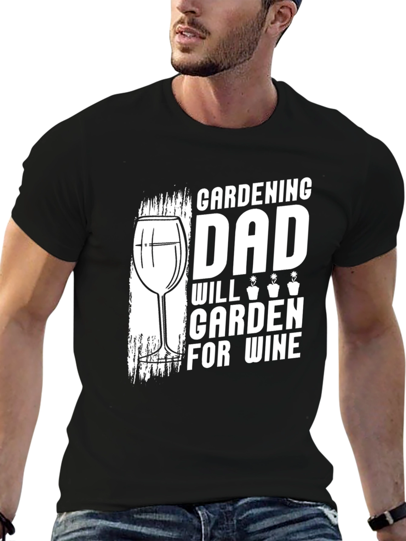 Gardening Dad T-Shirt - Wine Lovers Gift