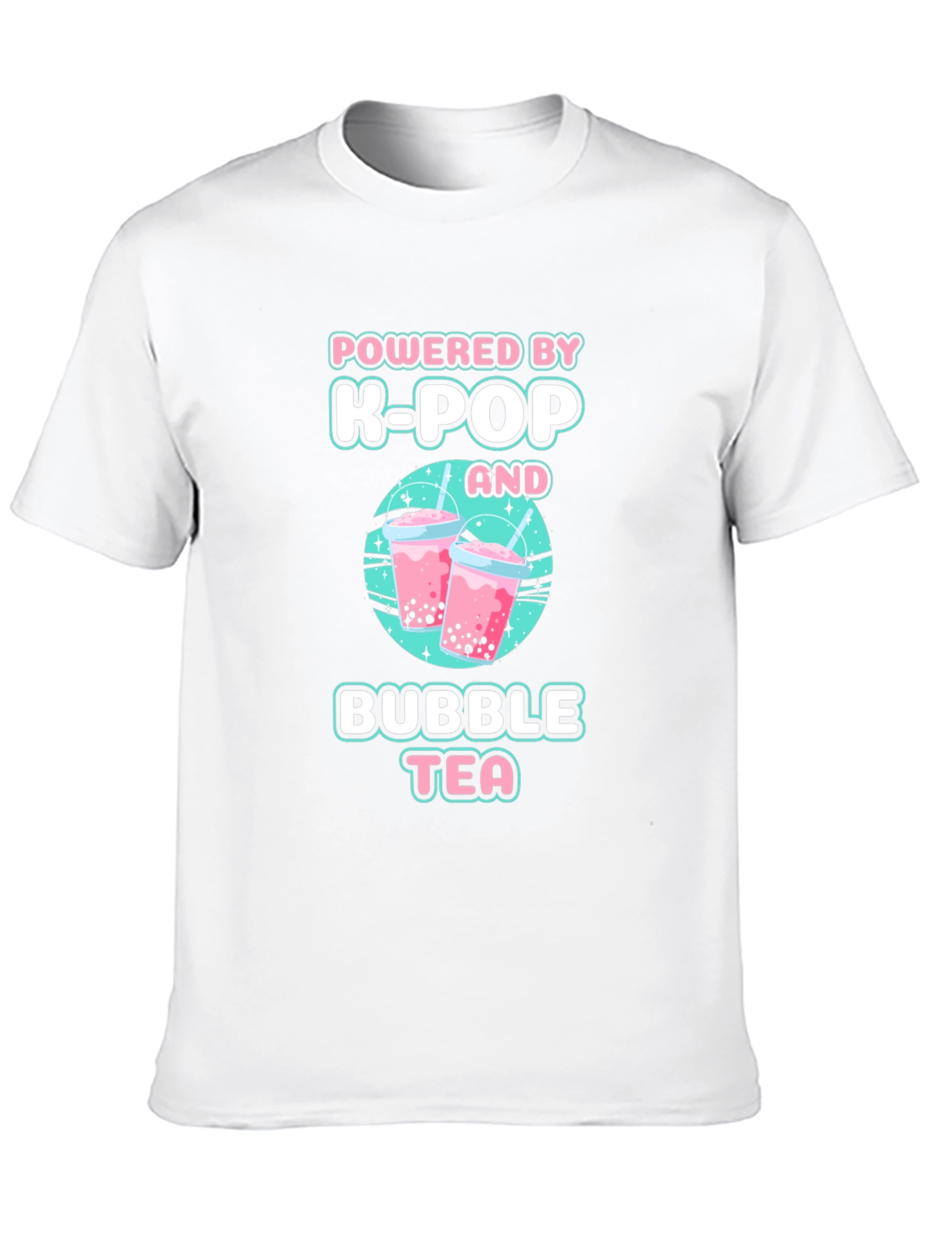 Powered by K-Pop and Bubble Tea T-Shirt