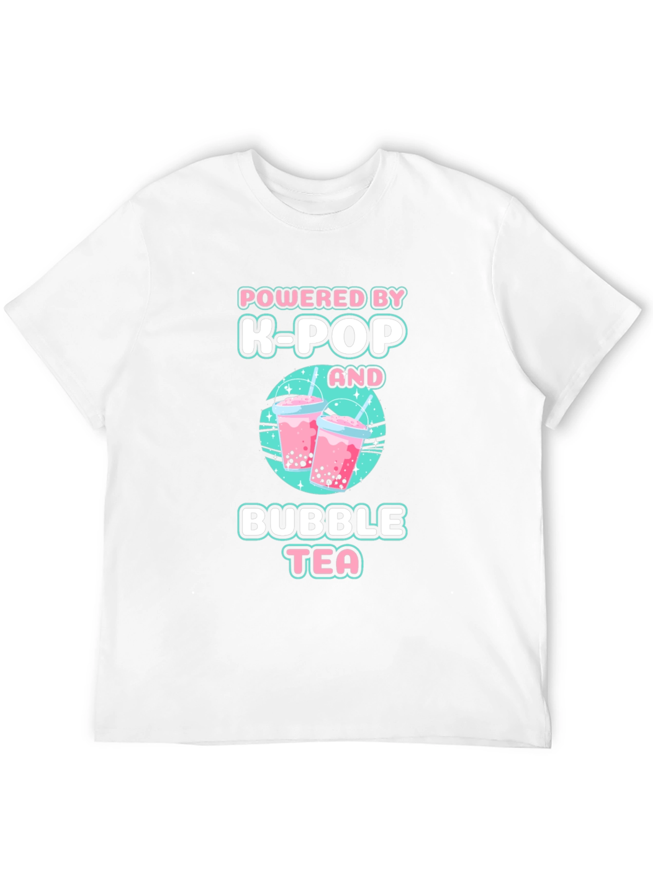 Powered by K-Pop and Bubble Tea T-Shirt