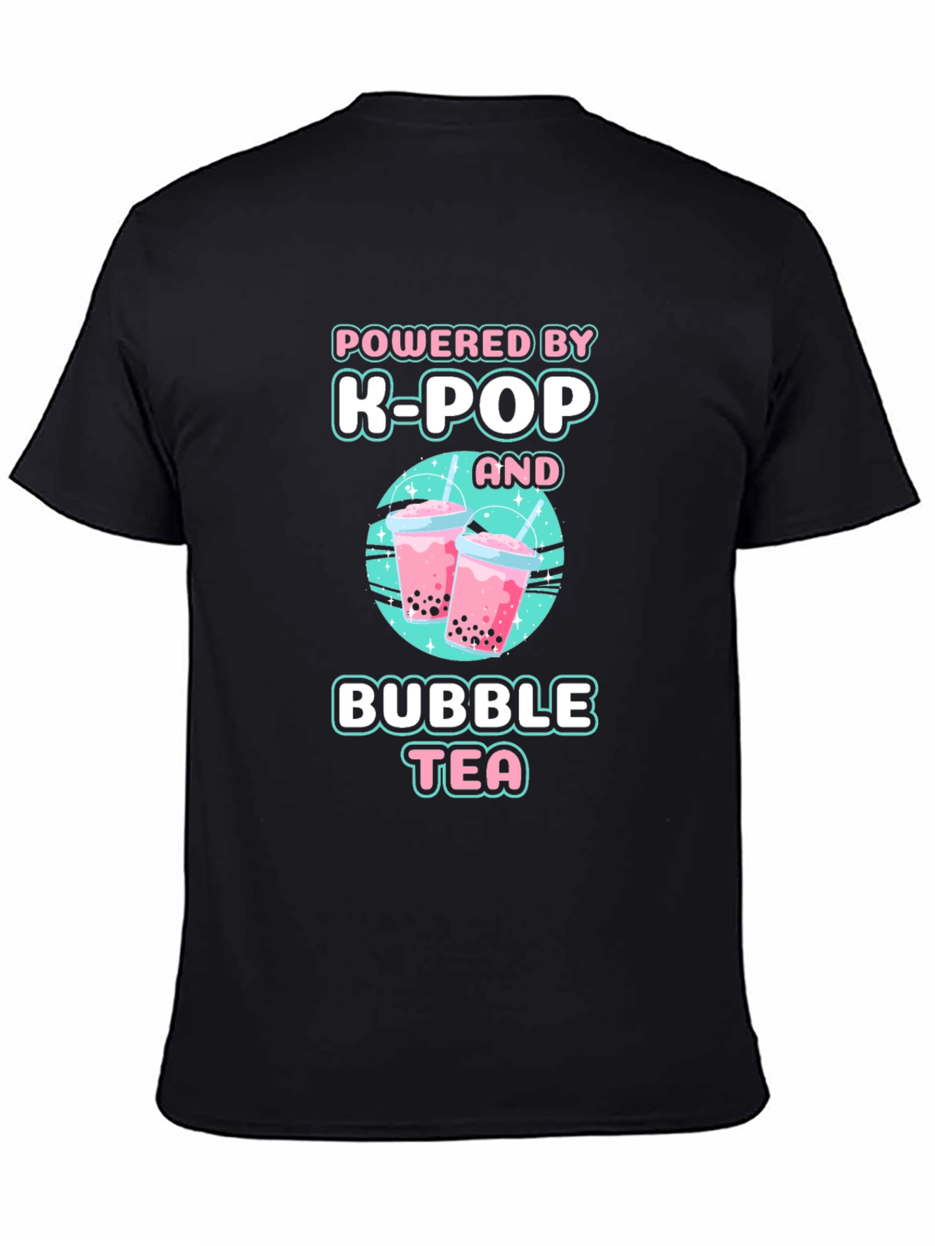 Powered by K-Pop and Bubble Tea T-Shirt