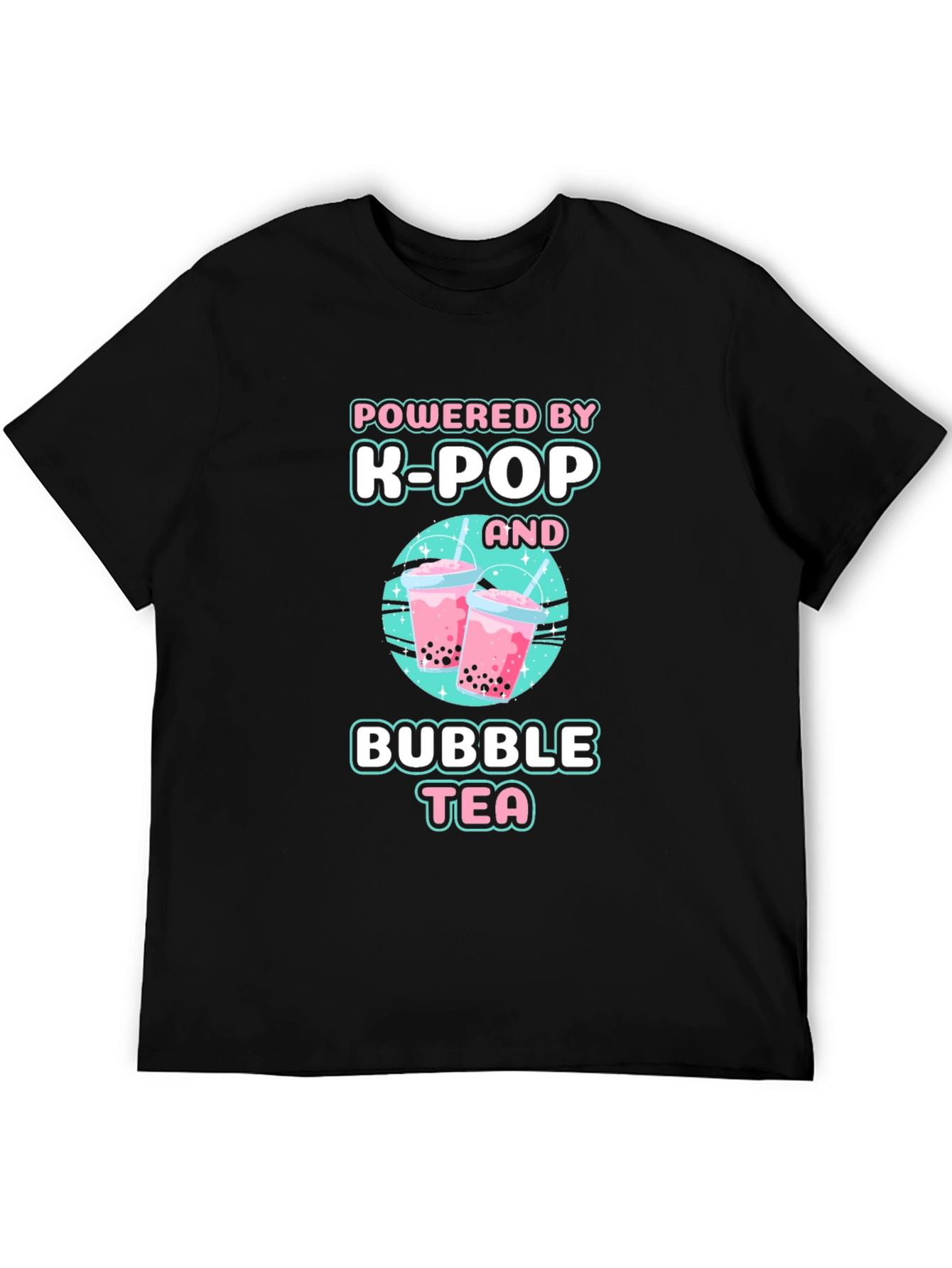 Powered by K-Pop and Bubble Tea T-Shirt