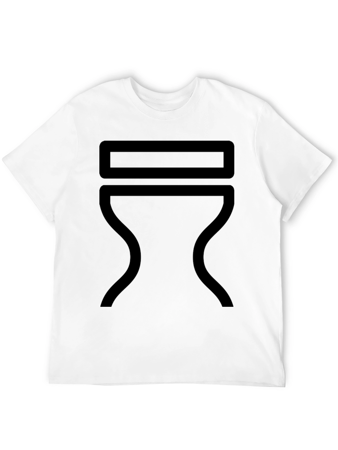 Abstract Symbol Black T-Shirt