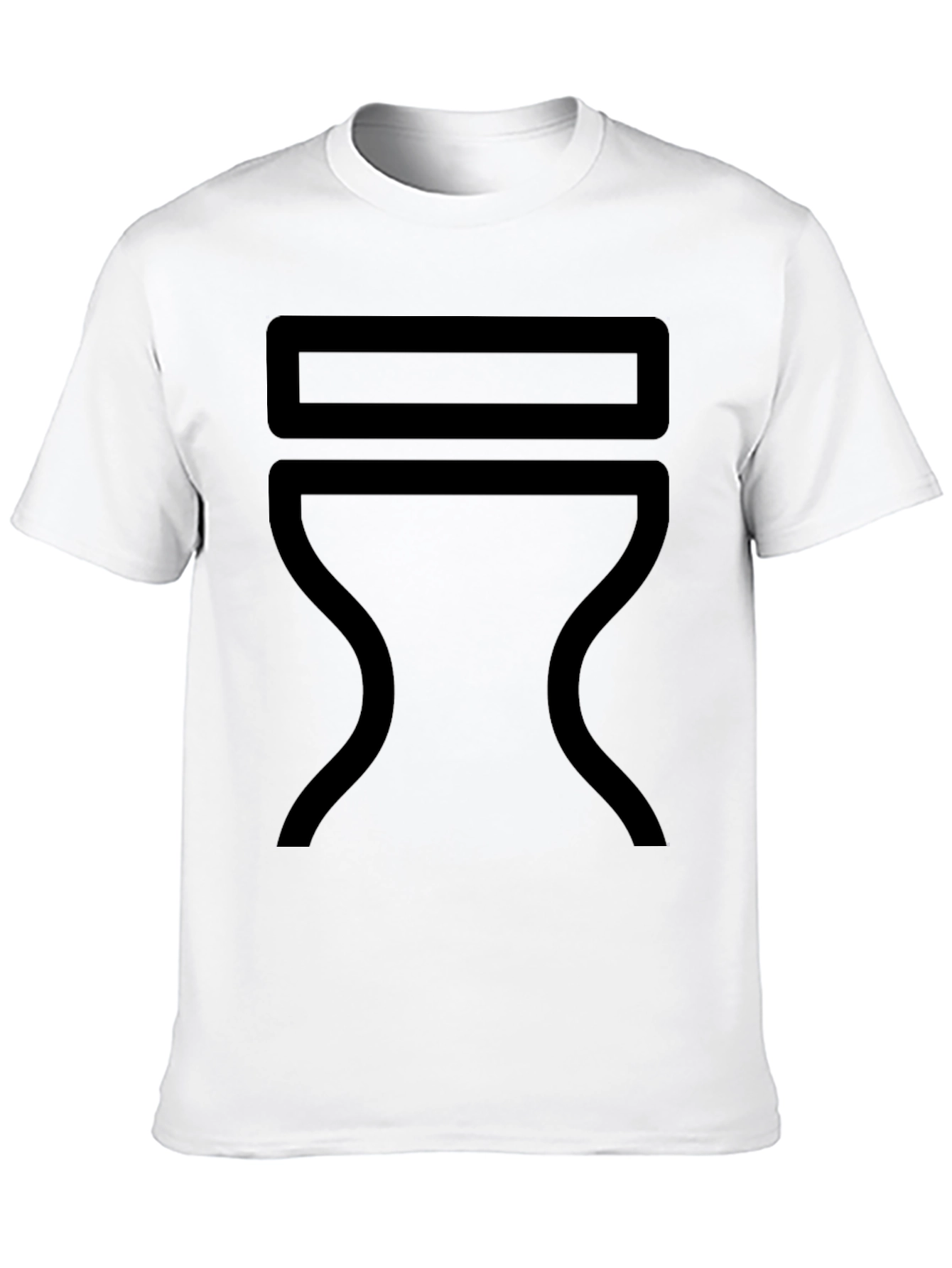 Abstract Symbol Black T-Shirt
