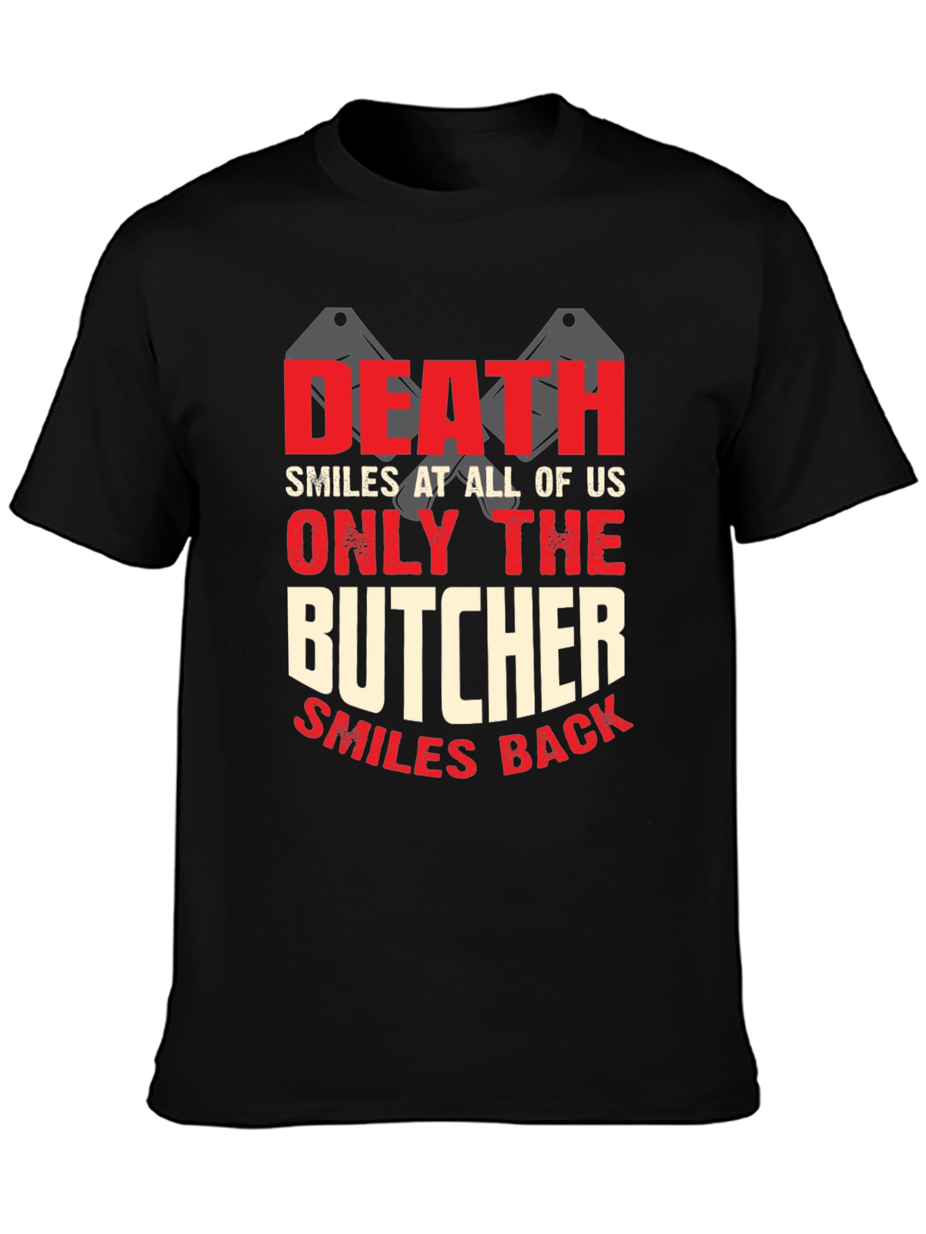 Death Smiles Butcher T-Shirt - Graphic Tee