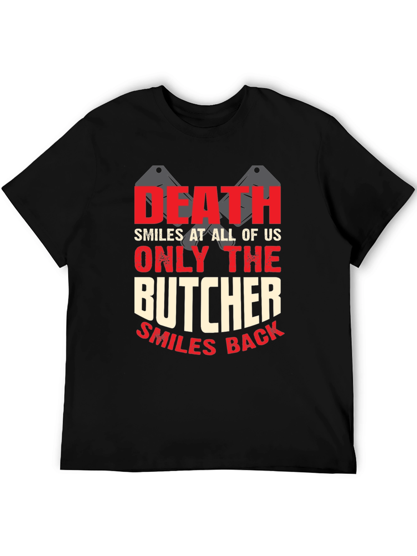 Death Smiles Butcher T-Shirt - Graphic Tee
